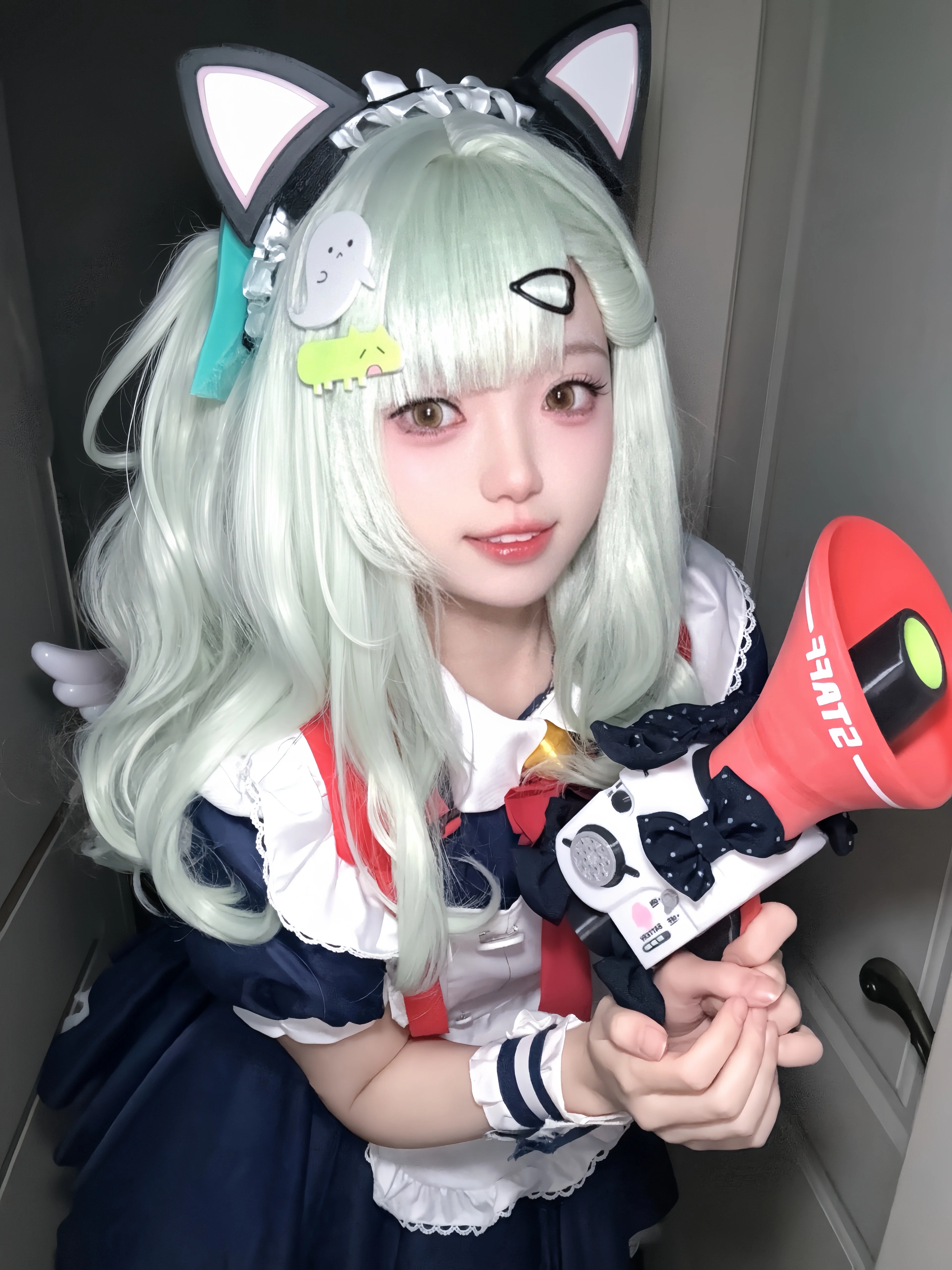 【千夏cos】绝区零女仆版皮肤手搓实录 - 第 1 张
