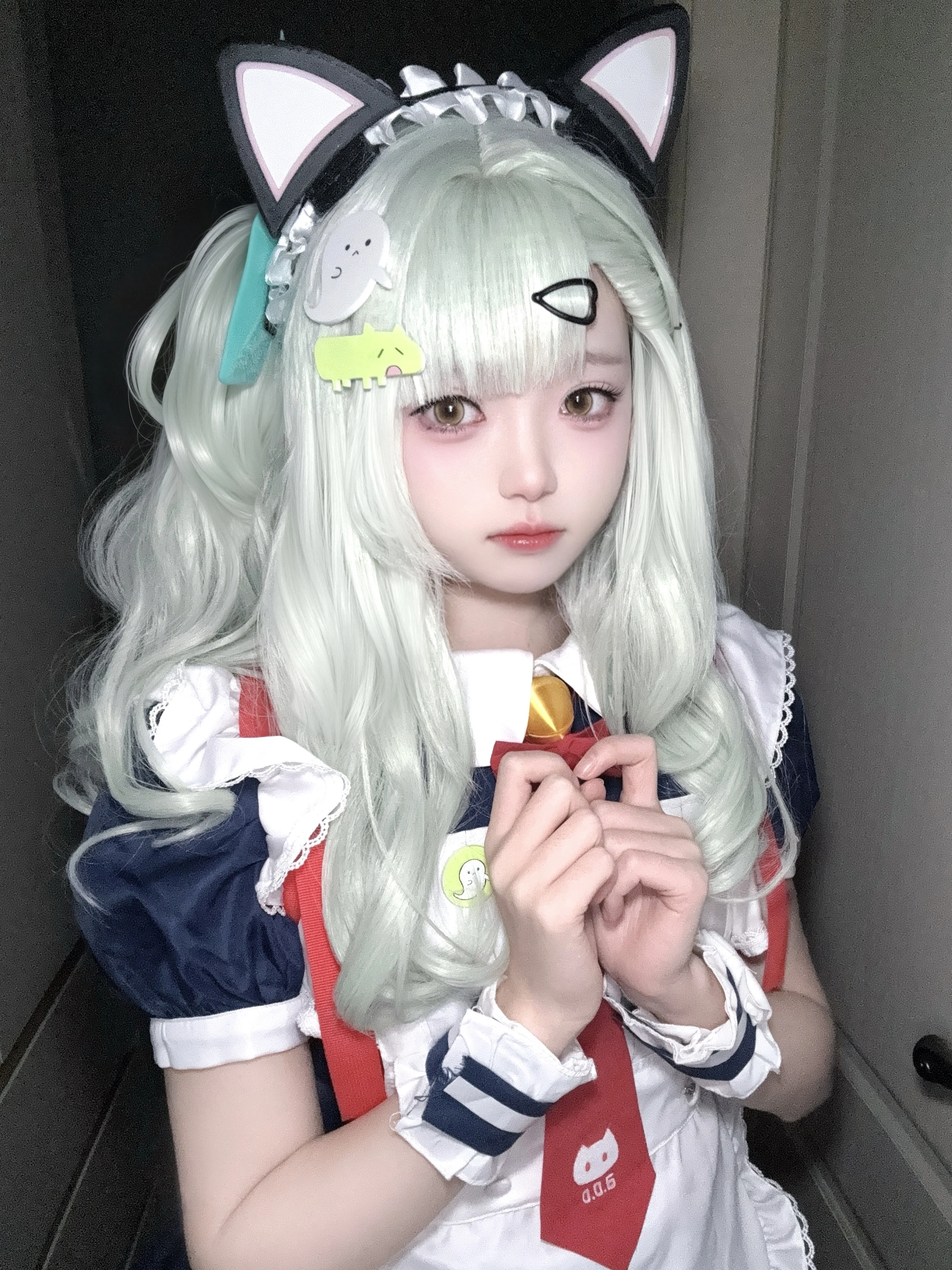【千夏cos】绝区零女仆版皮肤手搓实录 - 第 2 张