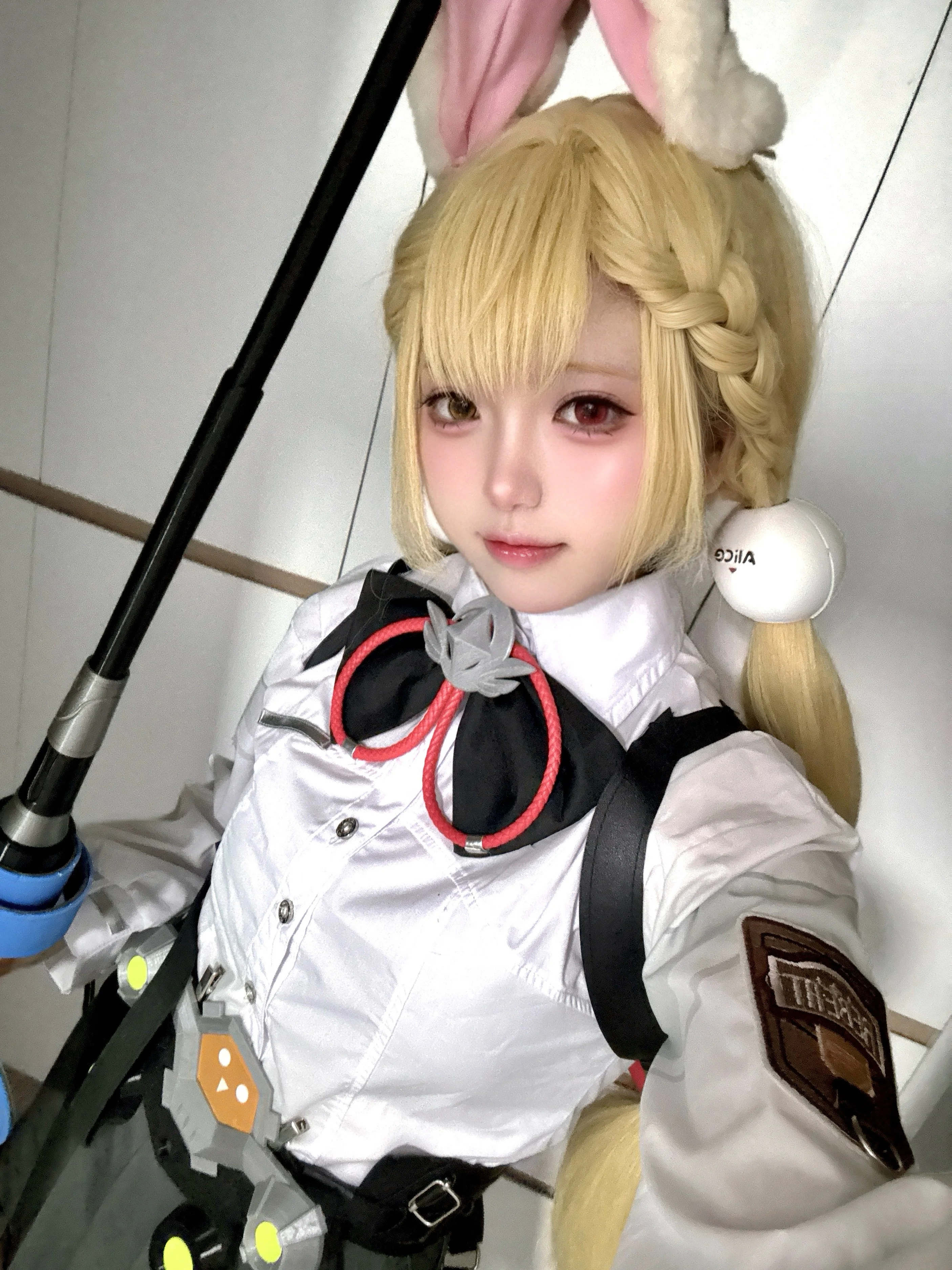【爱丽丝cos】绝区零爱丽丝，对称美学与兔耳的战术少女 - 第 2 张