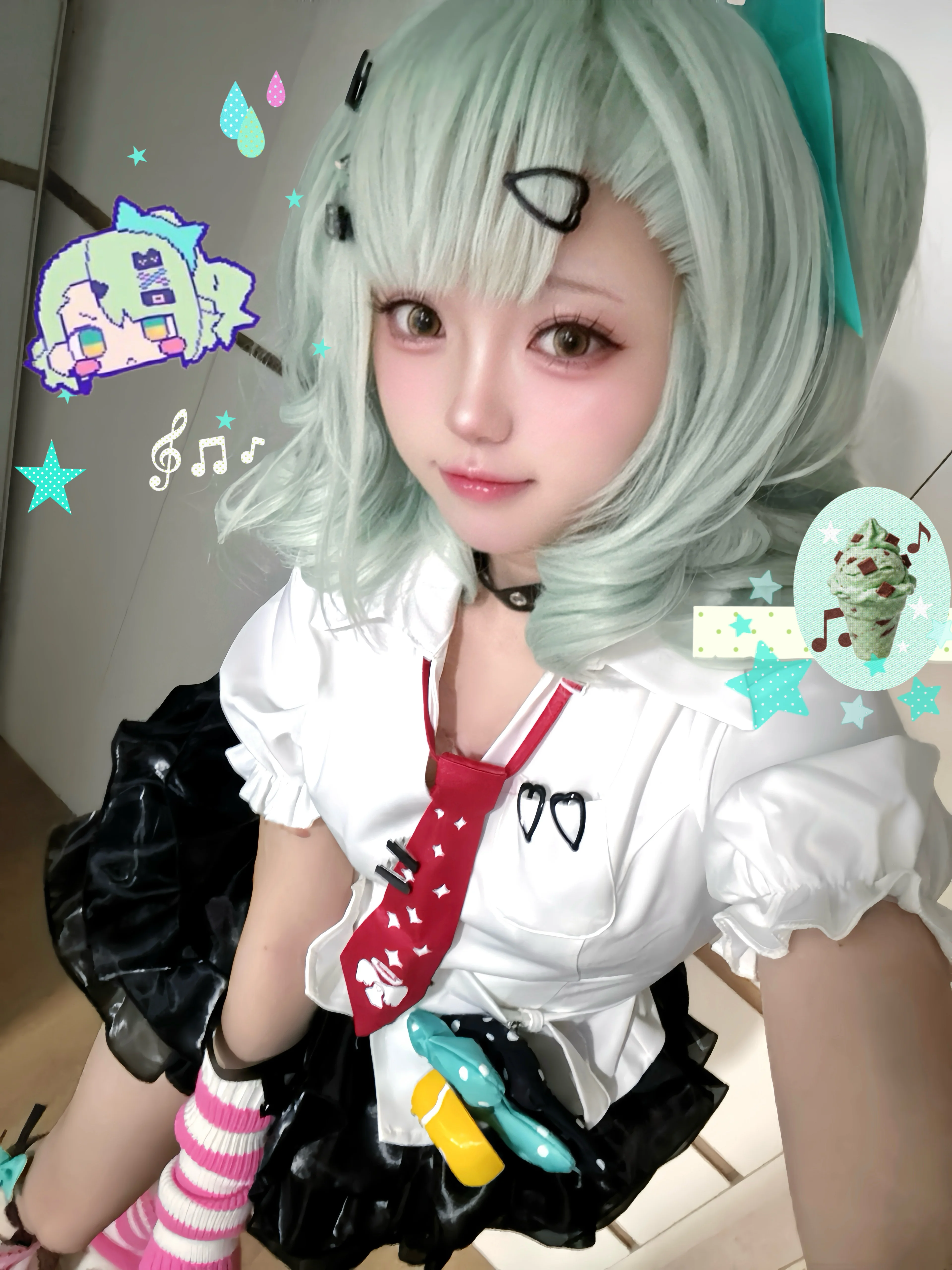 【千夏cos】绝区零里那个薄荷色的妄想天使 - 第 1 张