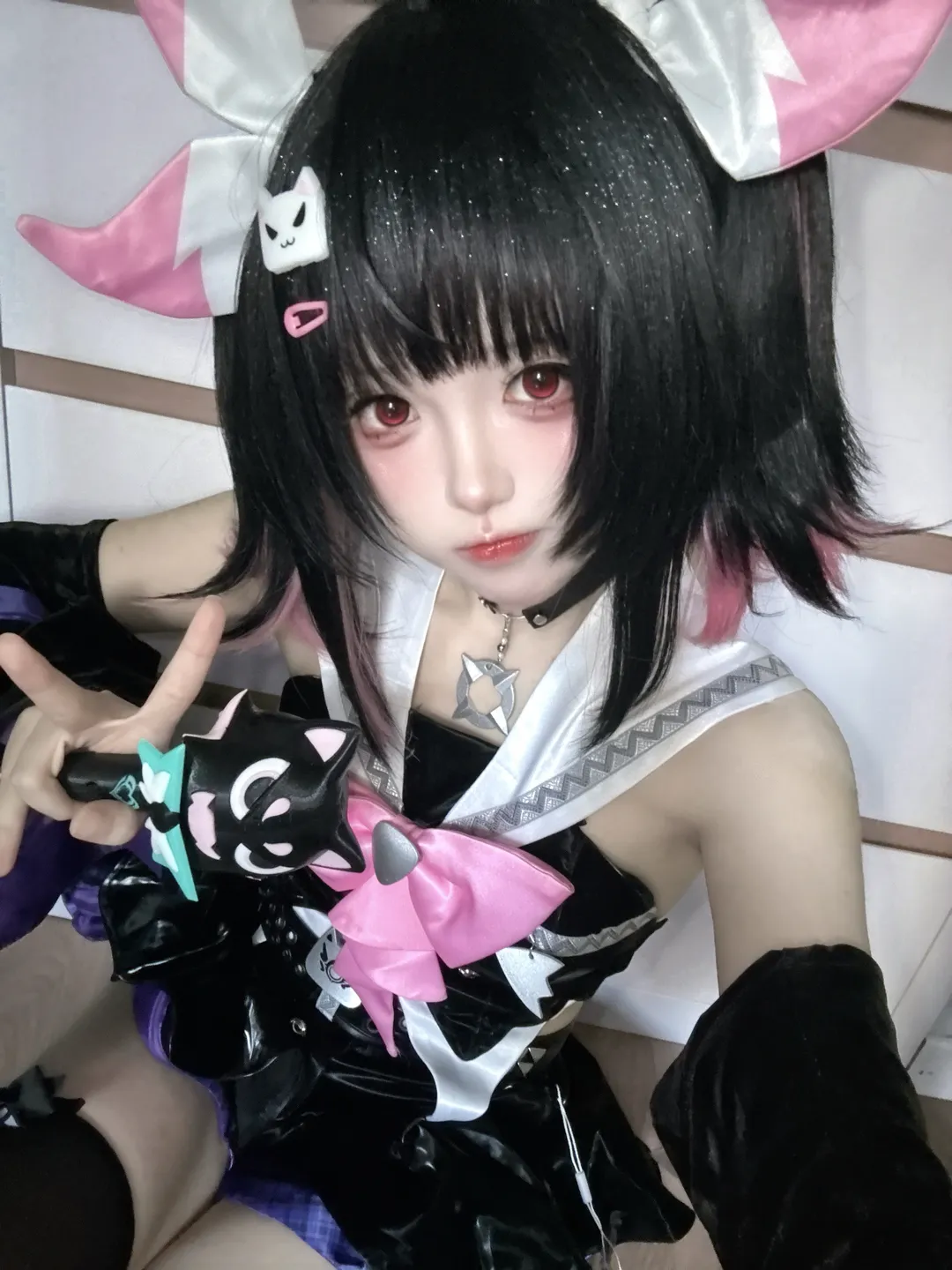 【南宫羽cos】绝区零妄想天使的精致妆造与特写拍摄