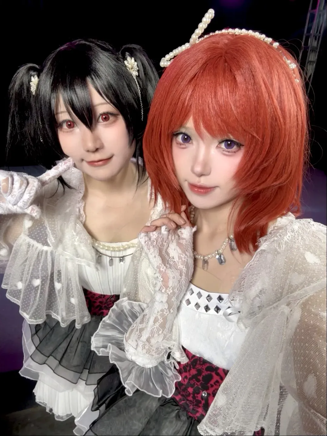 [Maki Nishikino cosplay] Fulfilling the Dream BiBi Stage Outfits Alongside Yazawa Nico cosplay and Ayase Eli cosplay - Image 3