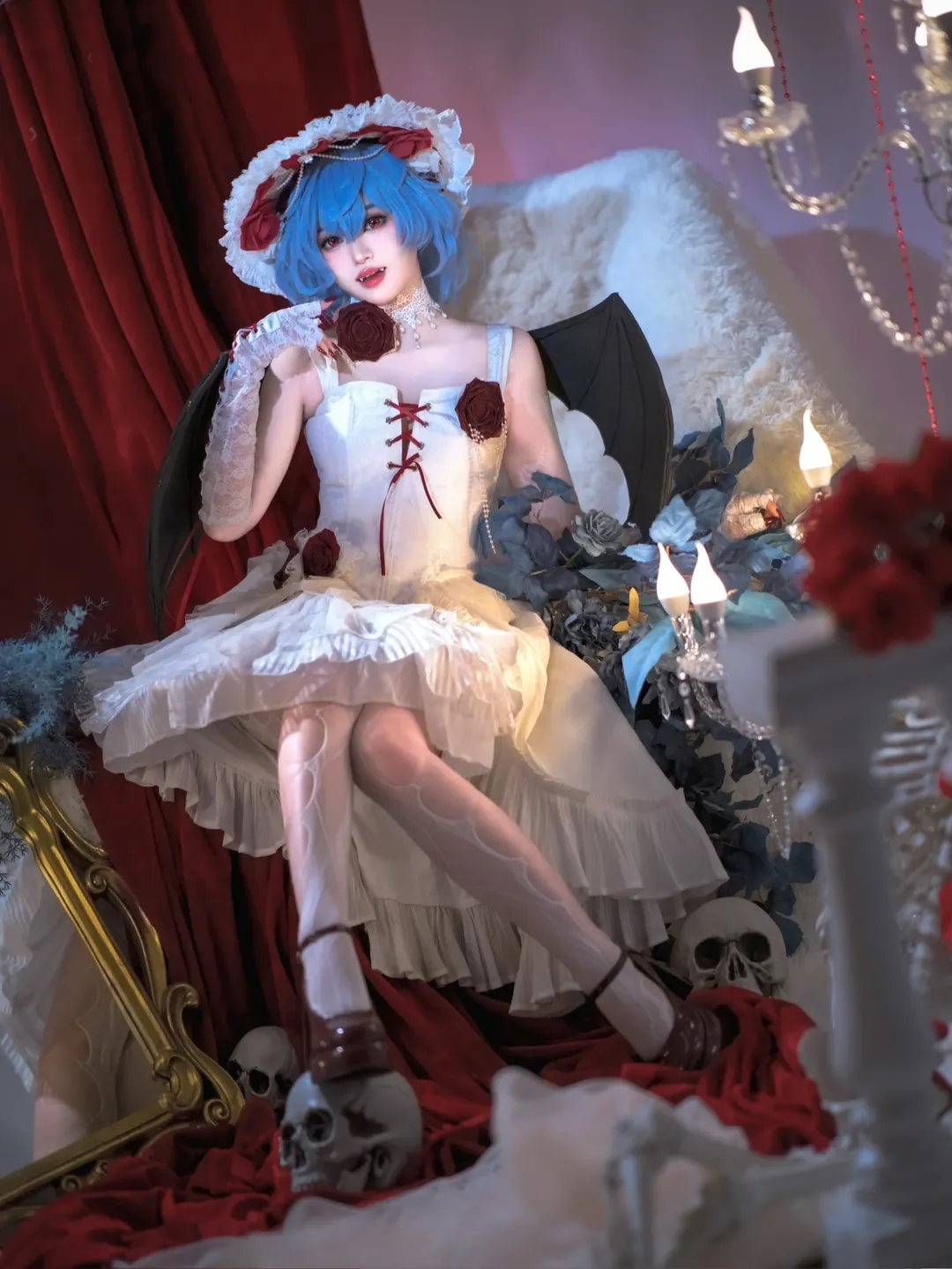 【蕾米莉亚cos】东方Project永远鲜红的幼月私设 - 第 2 张