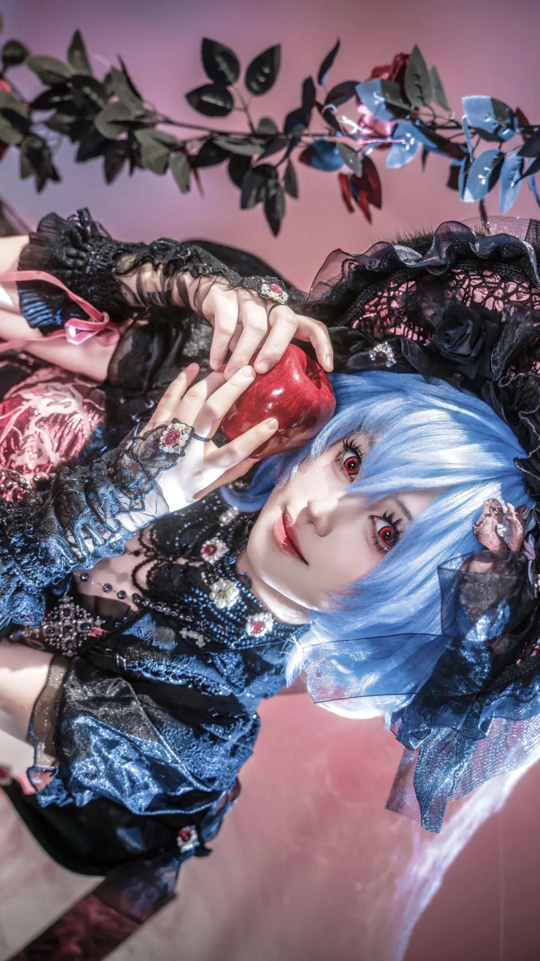 【蕾米莉亚cos】东方project的BAD APPLE暗黑哥特风 - 第 3 张