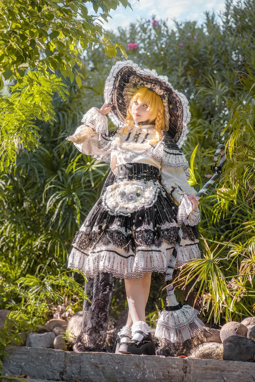 【魔理沙cos】东方project欧式花园里的魔法使实录 - 第 1 张