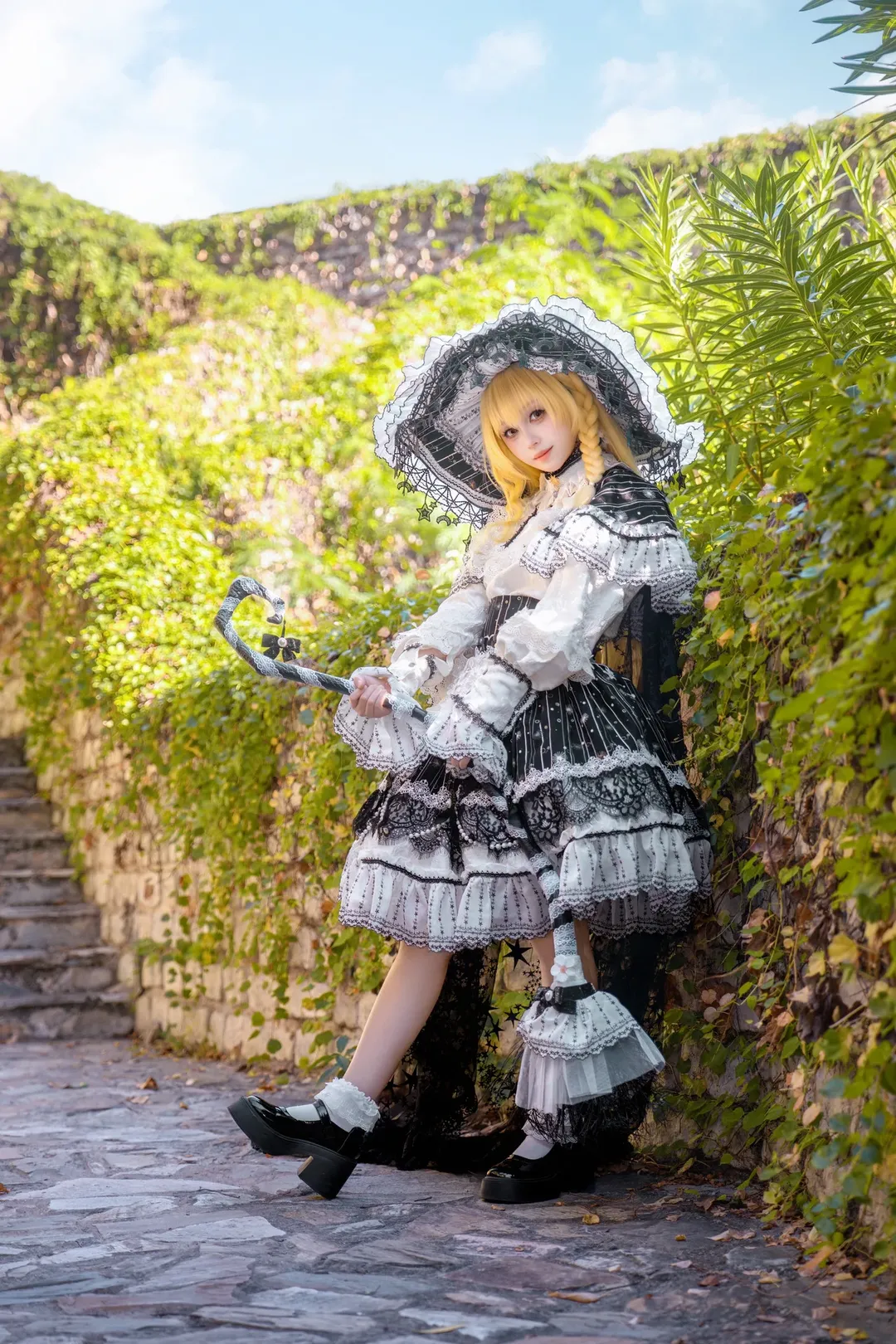 【魔理沙cos】东方project欧式花园里的魔法使实录 - 第 2 张
