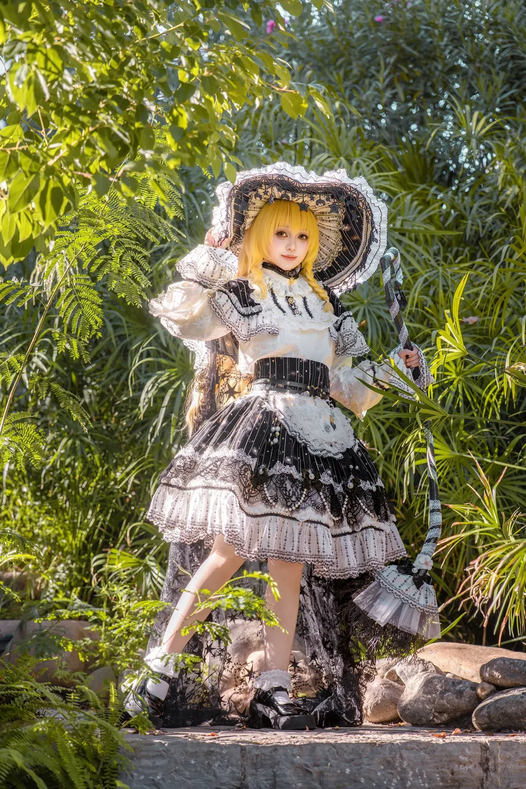 【魔理沙cos】东方project欧式花园里的魔法使实录 - 第 4 张