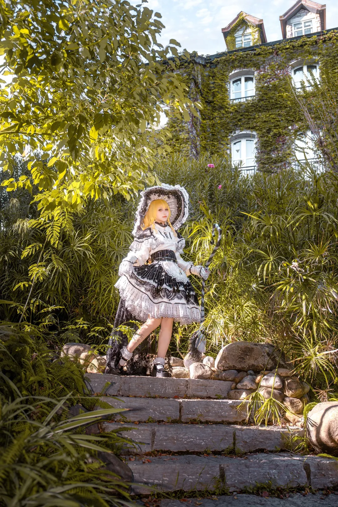 【魔理沙cos】东方project欧式花园里的魔法使实录 - 第 5 张