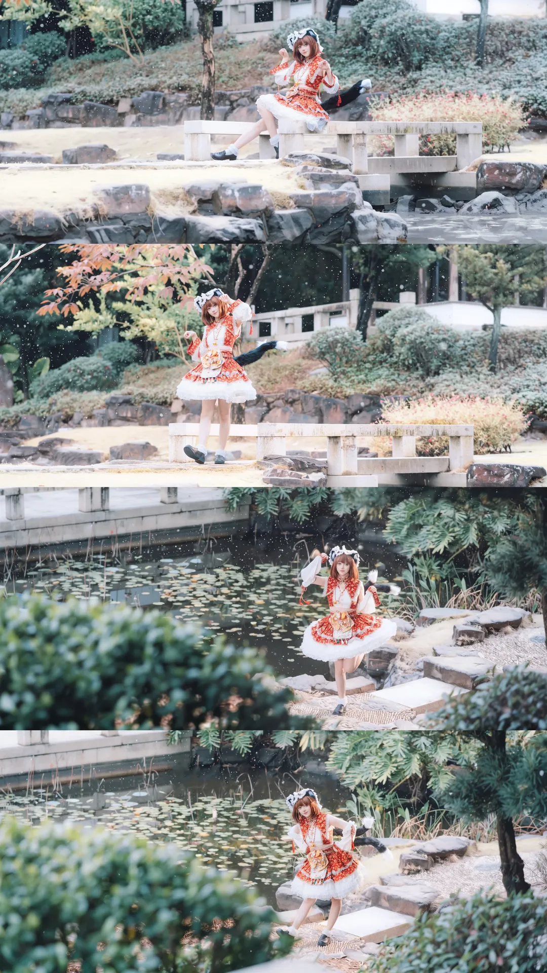 【橙喵cos】東方project冬日雪景下的靈動瞬間 - 第 2 張