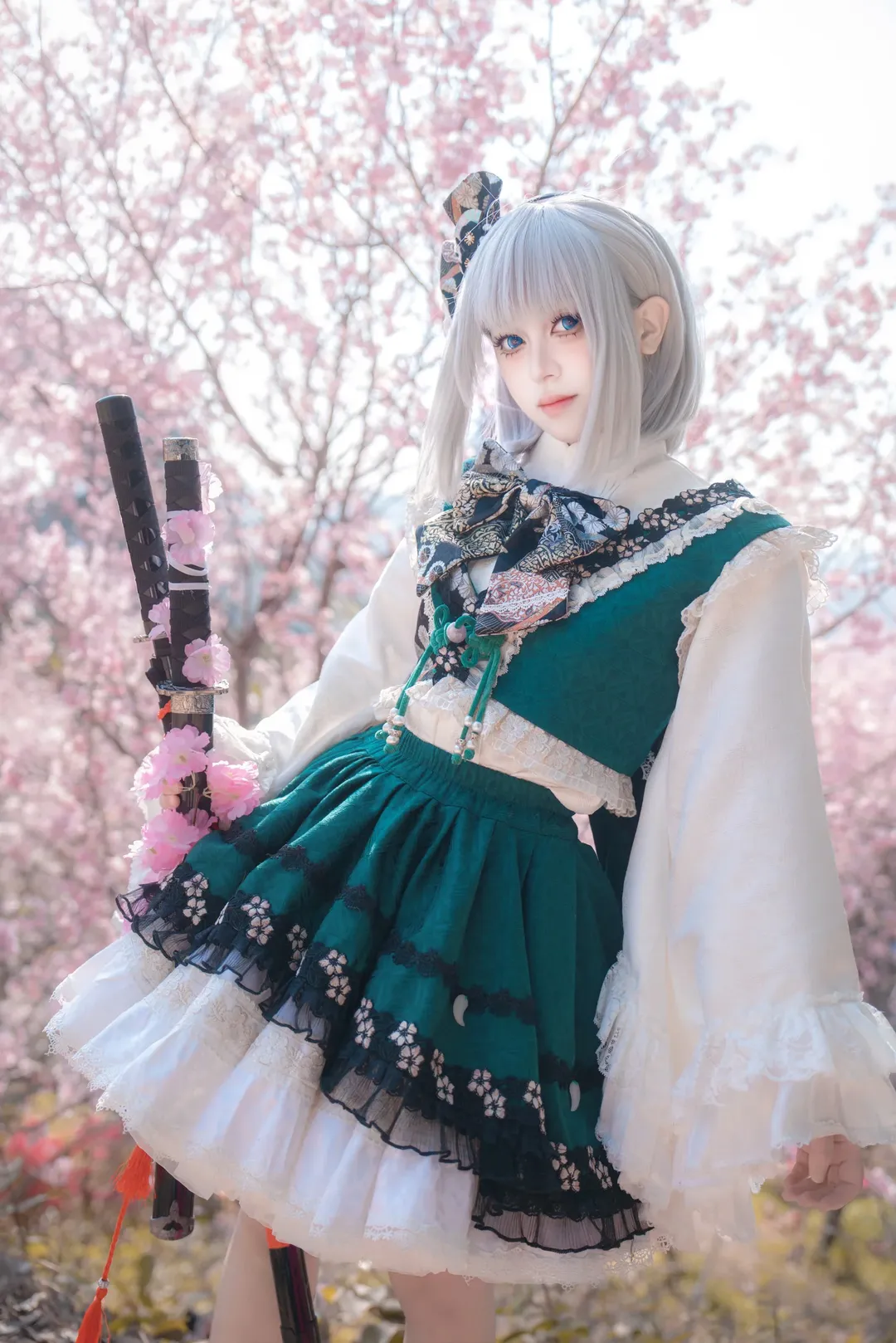 【魂魄妖梦cos】白玉楼庭师的樱花物语