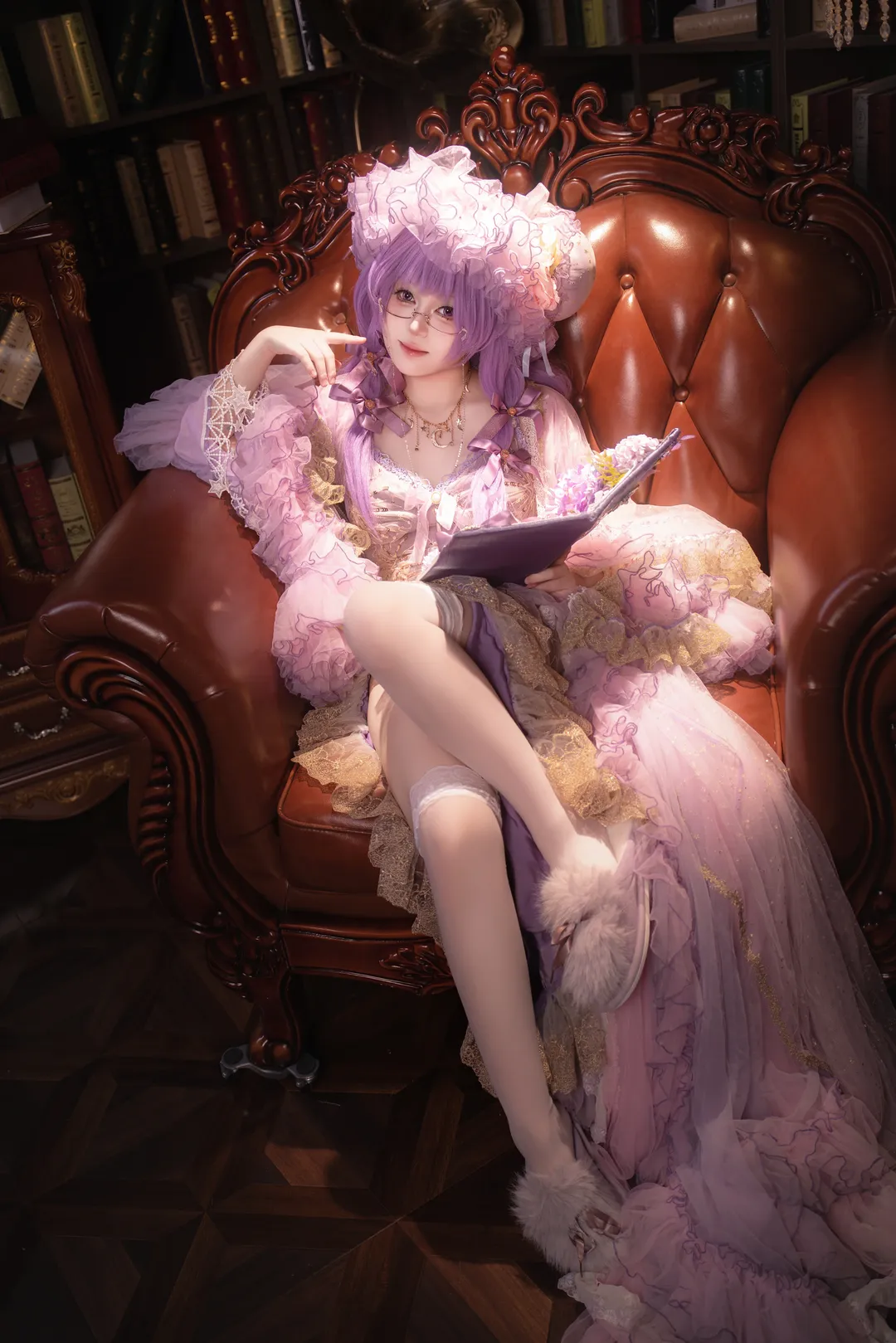 【帕秋莉cos】沉眠图书馆的七色魔法师