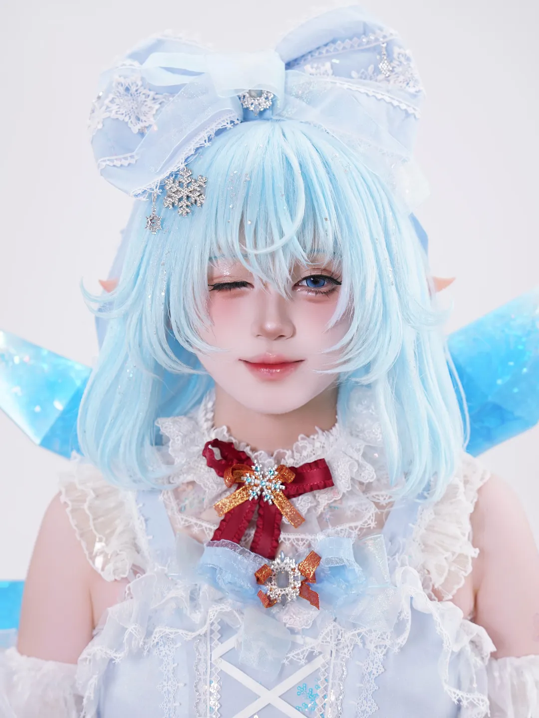 【Cirno cosplay】The Ice Fairy of Touhou Project: Recording This Cool yet Soft and Adorable Look - Image 4