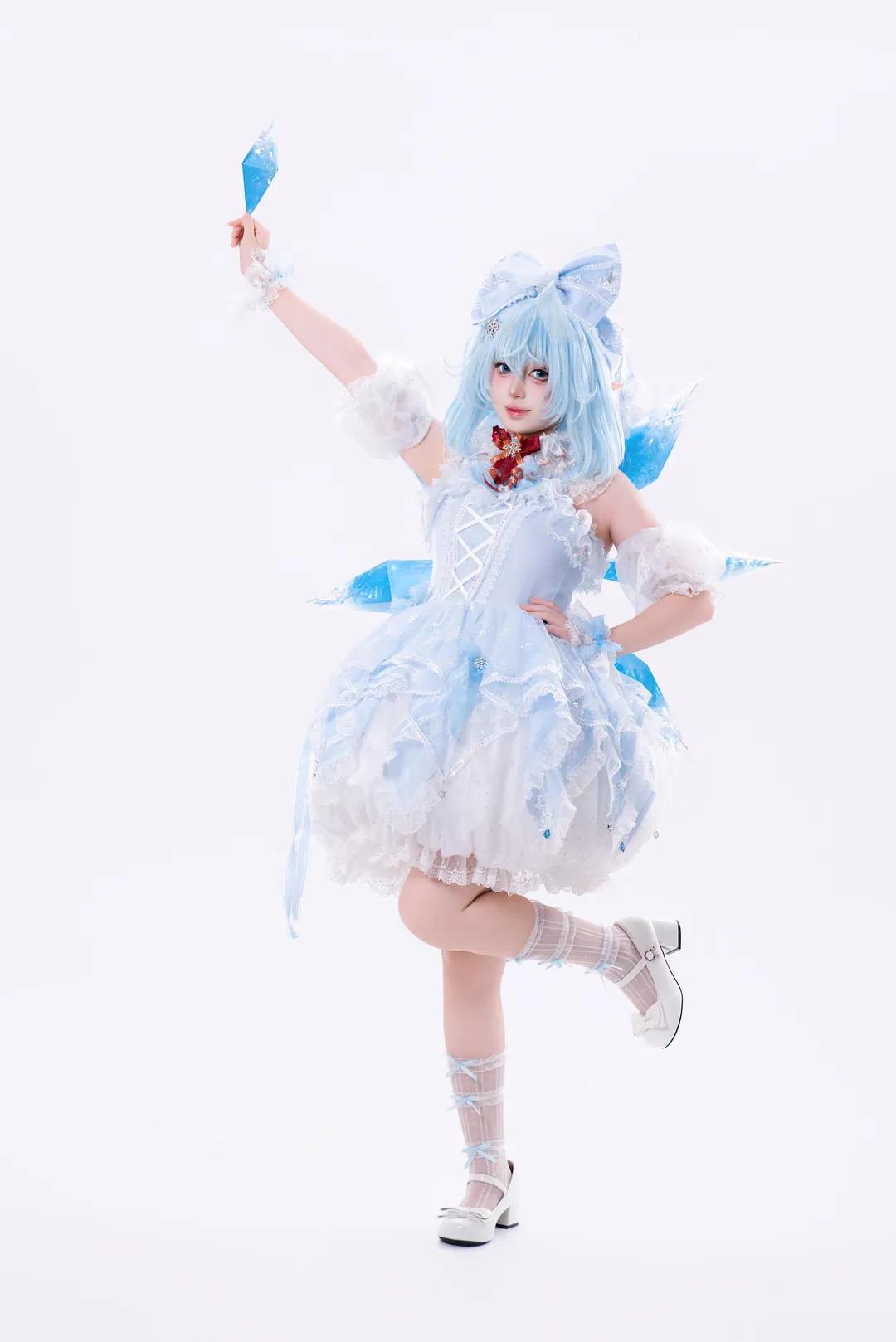 【琪露诺cos】东方Project的冰之妖精，真实还原透明感 - 第 5 张