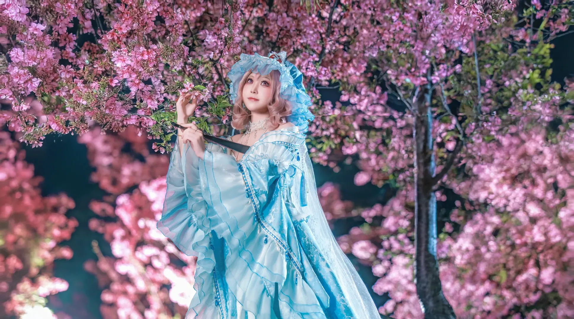 【西行寺幽幽子cos】东方project夜樱拍摄手记 - 第 5 张