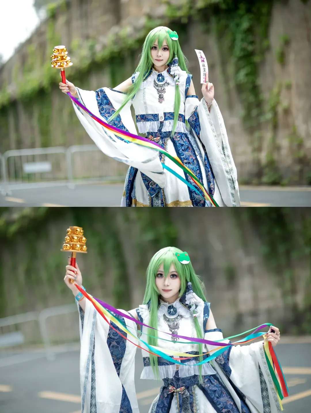 【东风谷早苗cos】东方project的巫女修行日 - 第 3 张
