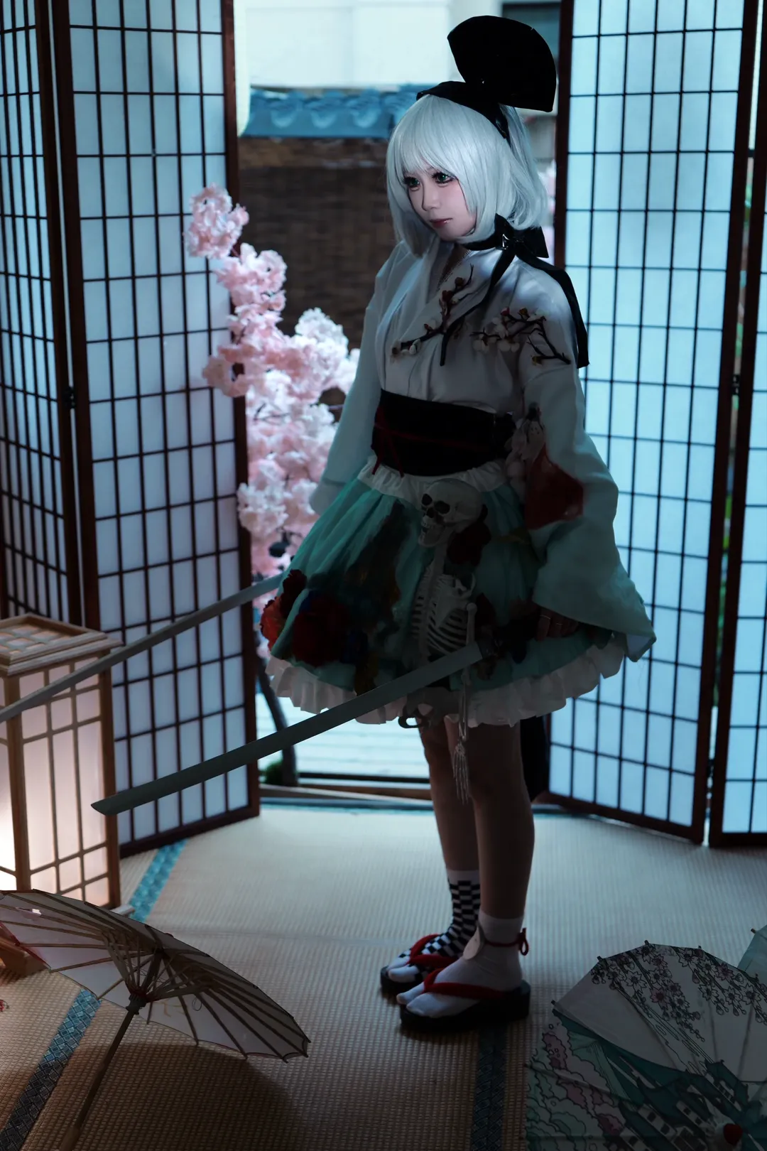 【魂魄妖梦cos】东方project中夜汽车风格的庭师