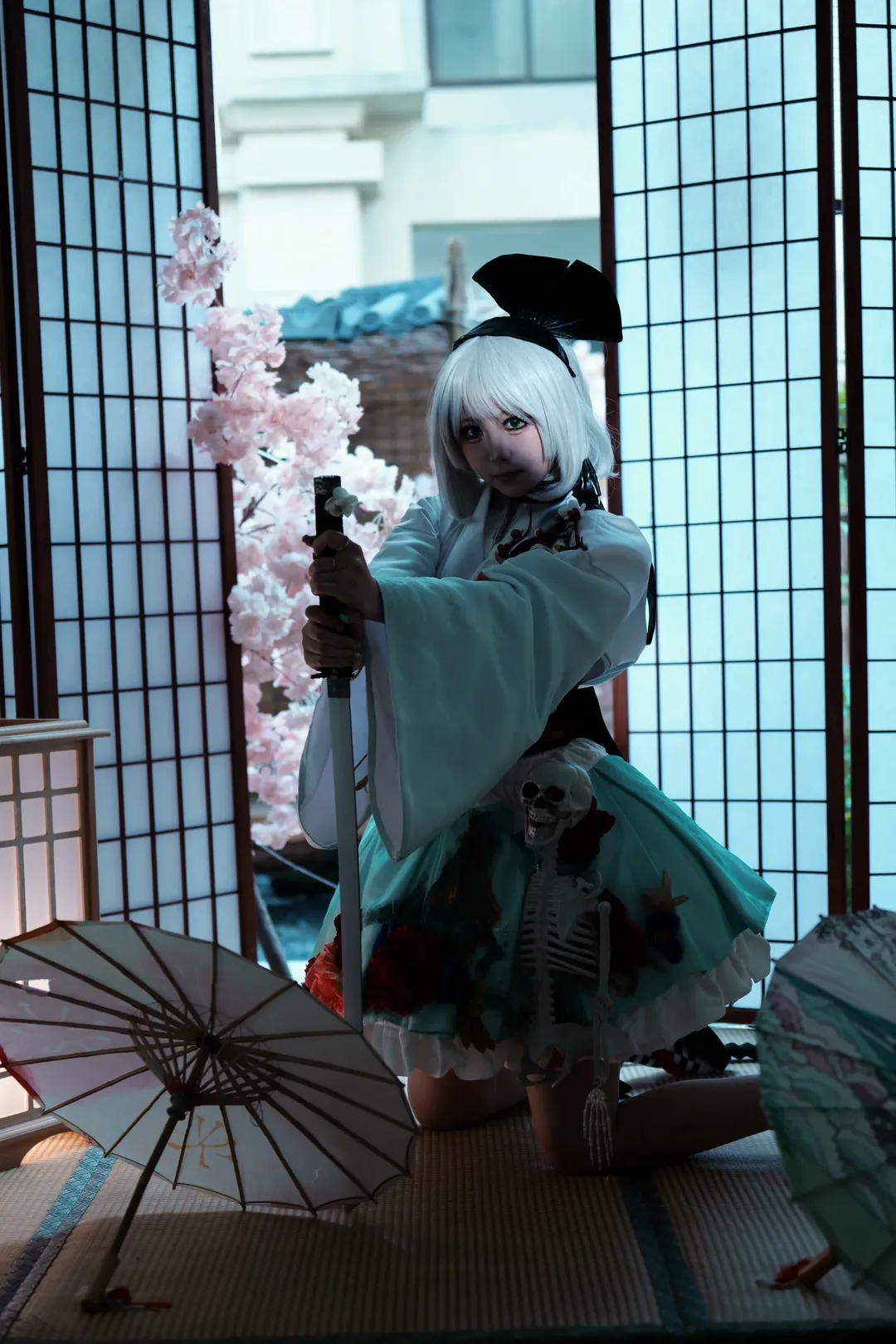 【魂魄妖梦cos】东方project中夜汽车风格的庭师 - 第 3 张