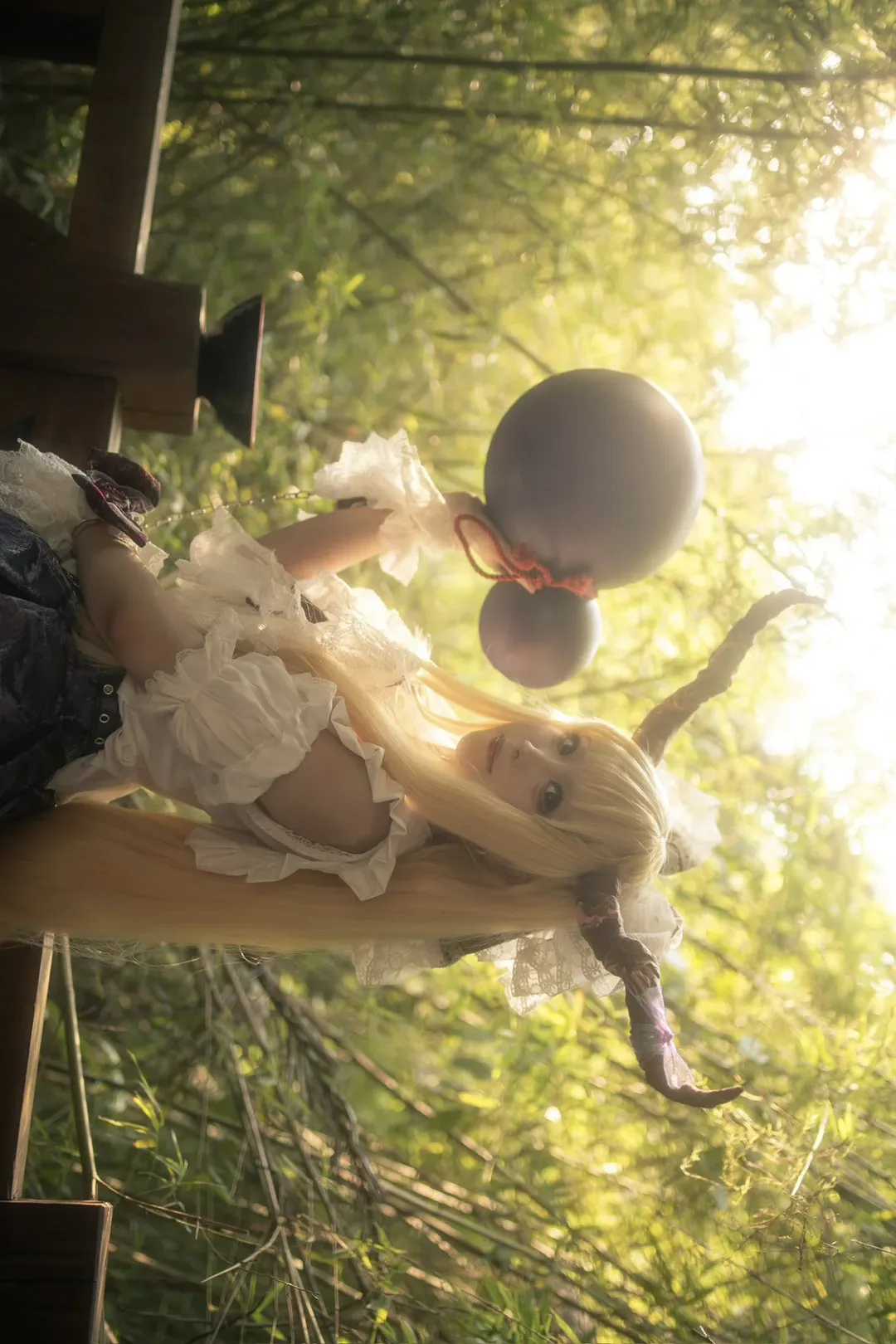 【伊吹萃香cos】竹林里的醉意，东方Project酒豪的本色 - 第 2 张