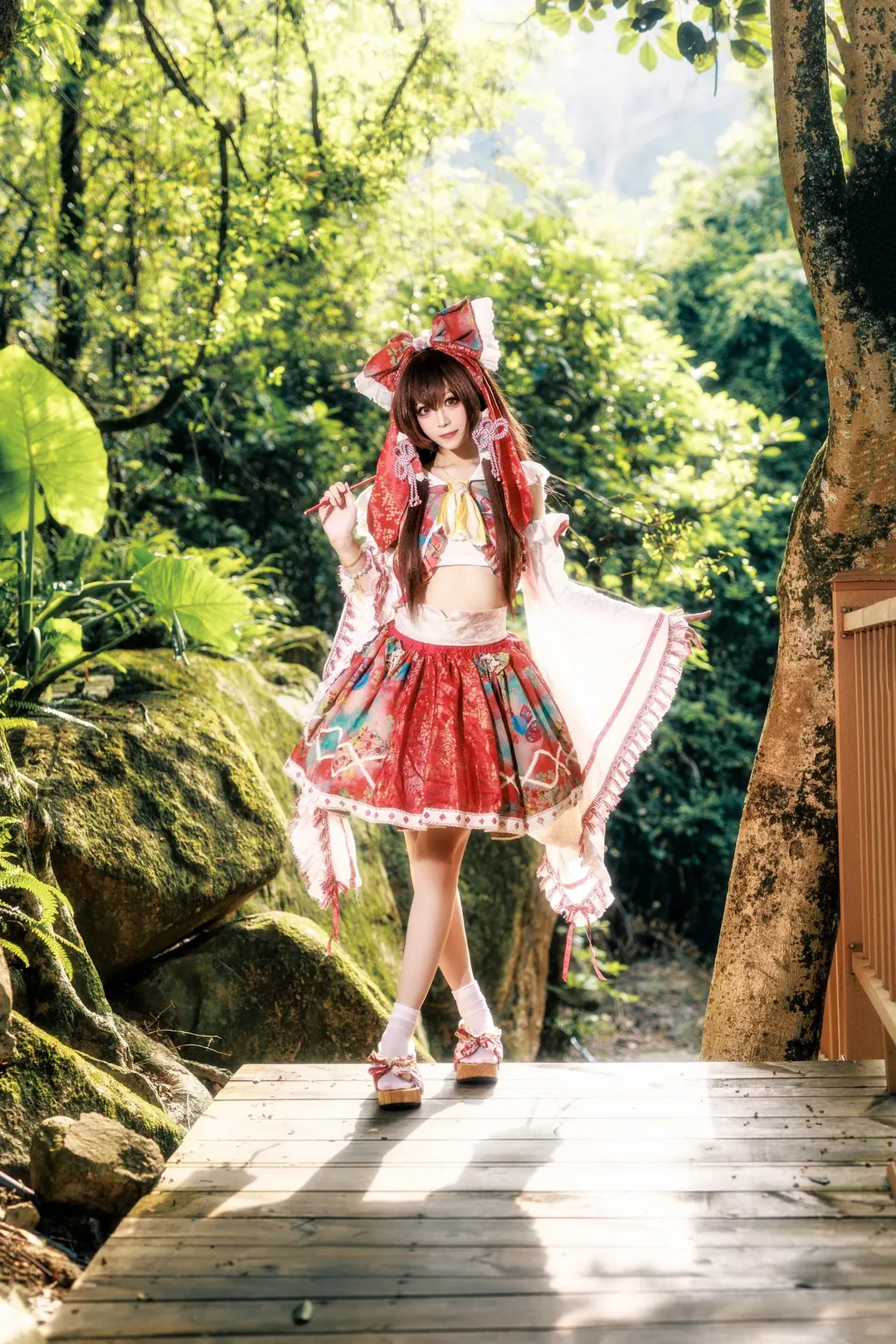 【博丽灵梦cos】深山里的妖怪退治日常 - 第 4 张