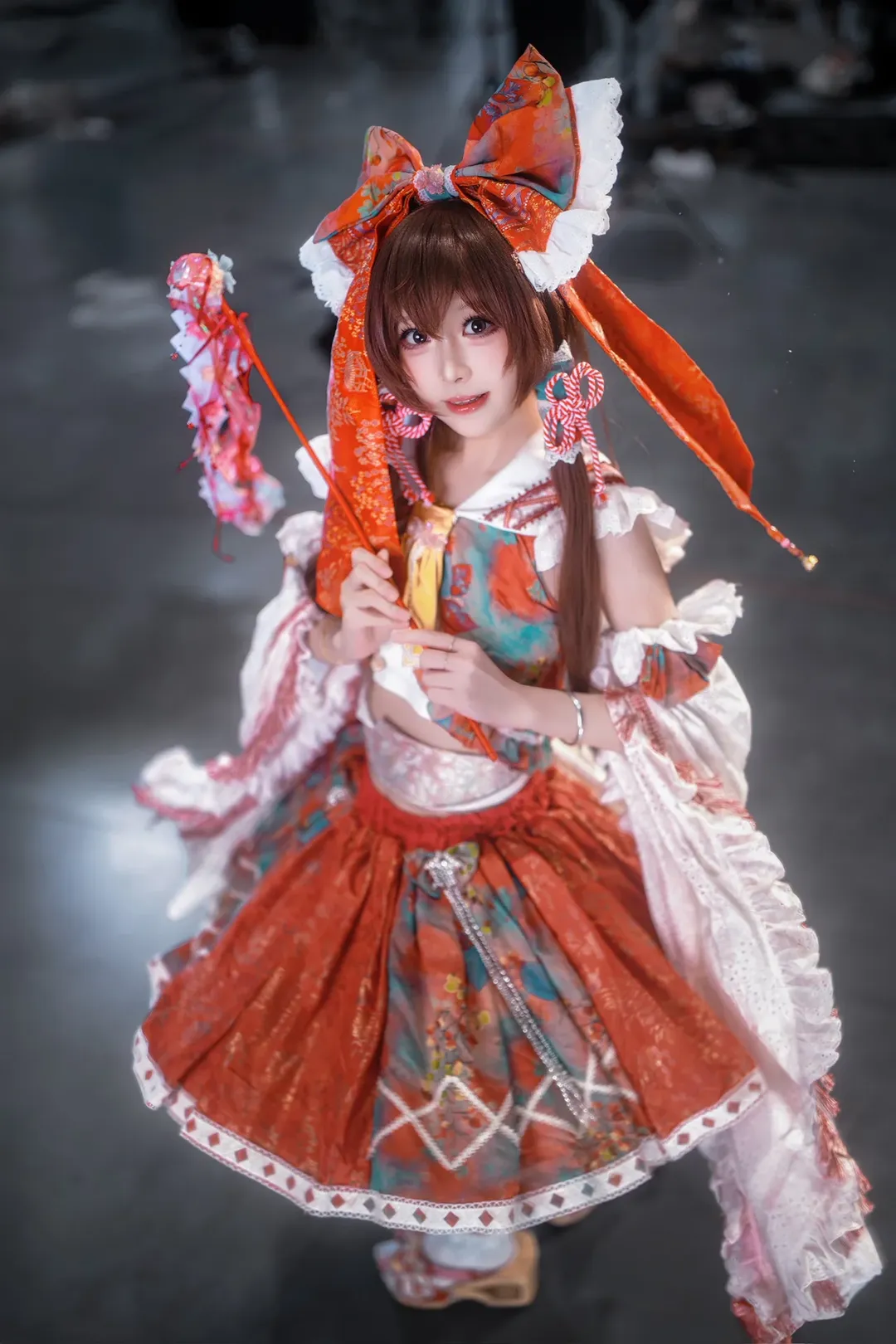 【博丽灵梦cos】东方project中展现别样可爱的幻想乡巫女 - 第 1 张