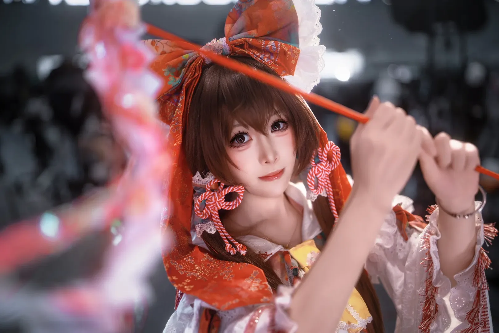 【博丽灵梦cos】东方project中展现别样可爱的幻想乡巫女