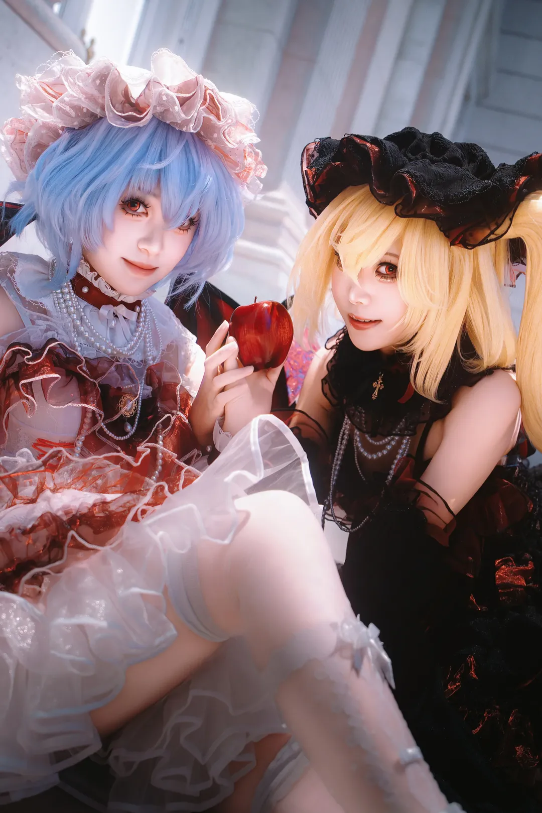 【东方project背德组cos】红苹果与黑翼之宴 - 第 1 张