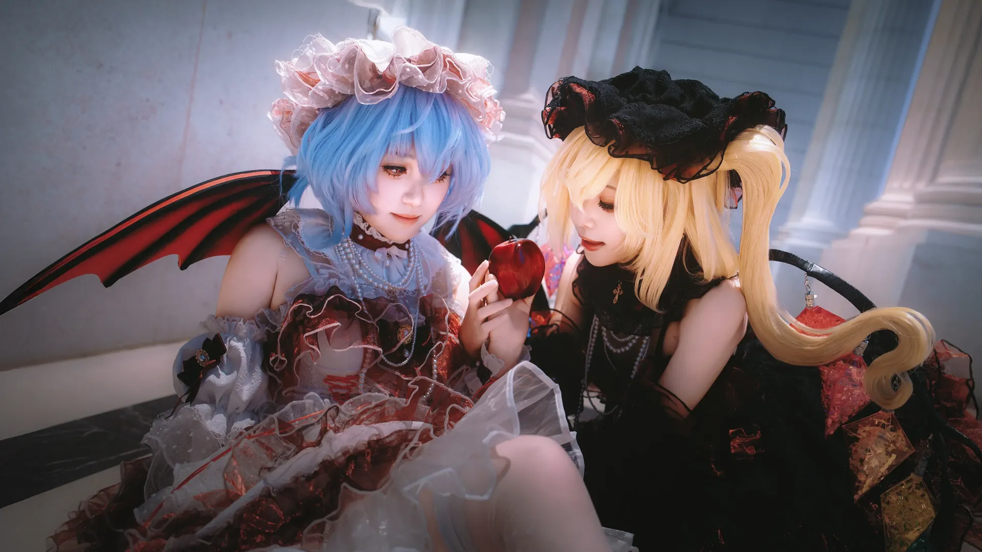 【东方project背德组cos】红苹果与黑翼之宴 - 第 3 张
