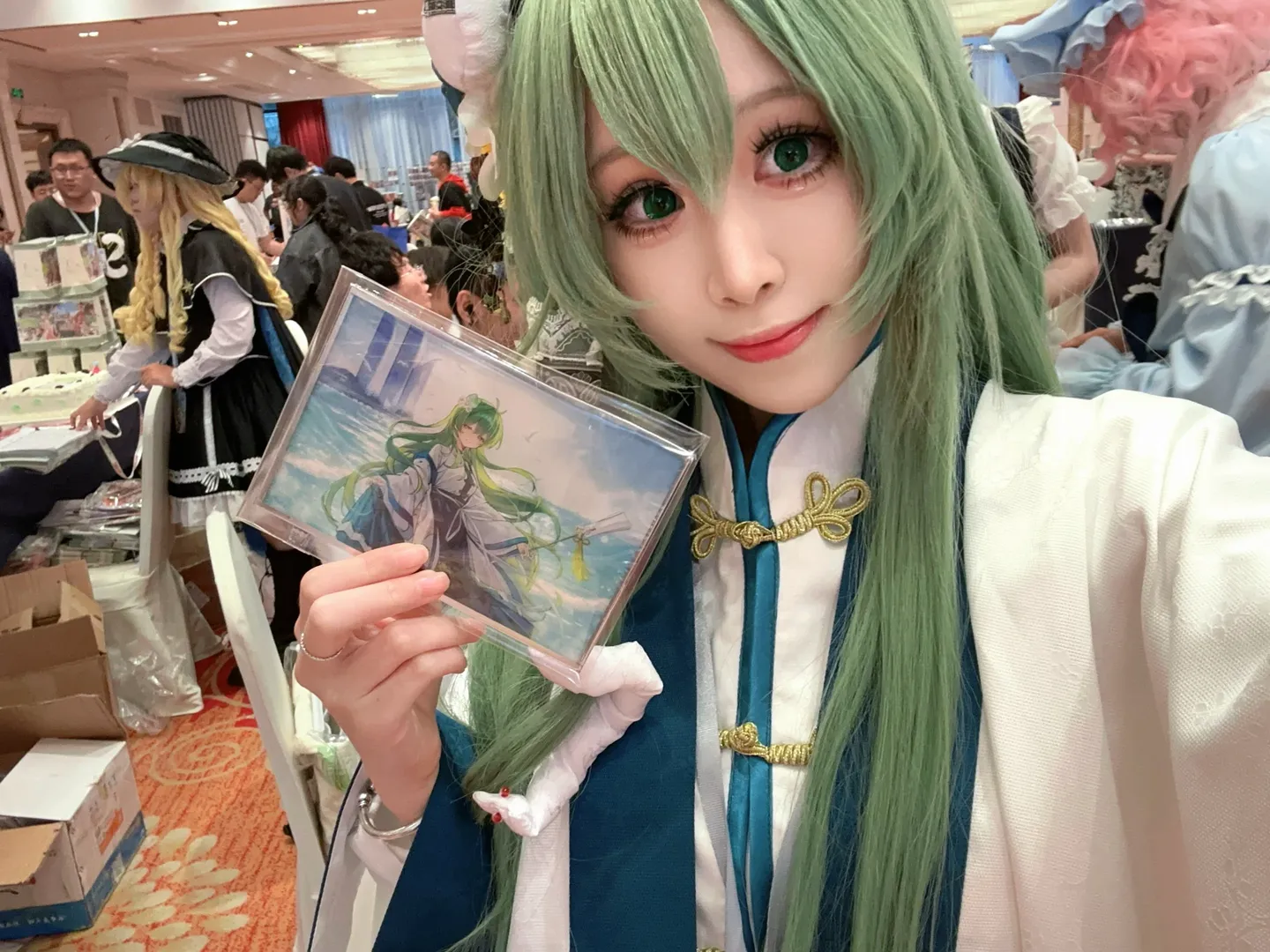 【早苗cos】东方project白鹭风茗，福t漫展三日回顾与感谢