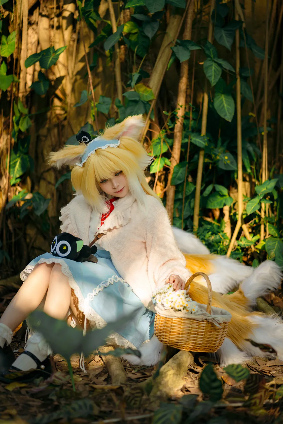 【铃兰cos】漫步在明日方舟的治愈春日林间 - 第 5 张