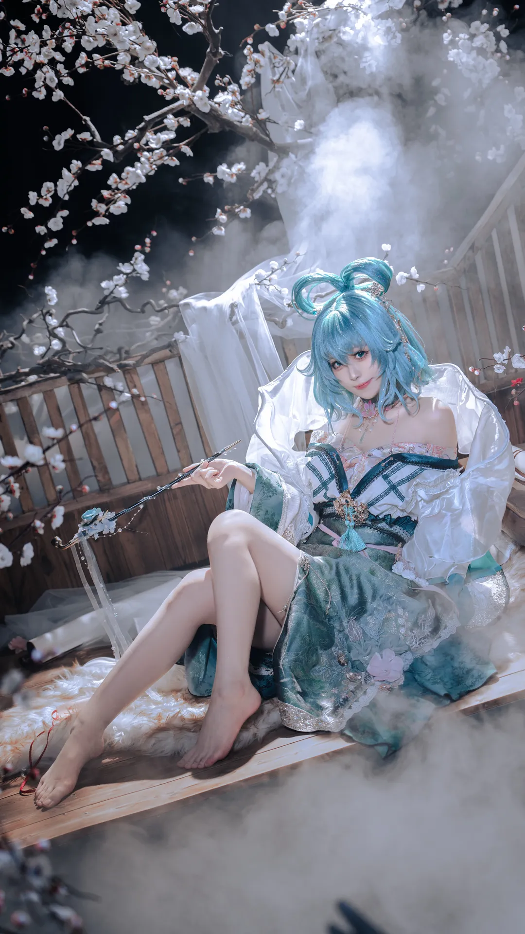 [Seiga Kaku Cosplay] Touhou Project: Yūgen and Chinese-Style Fantasy Between Life and Death - Image 1