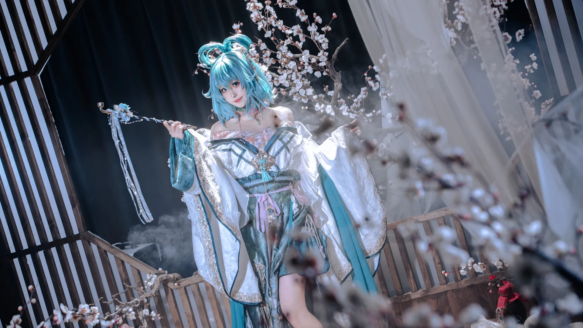 [Seiga Kaku Cosplay] Touhou Project: Yūgen and Chinese-Style Fantasy Between Life and Death - Image 4