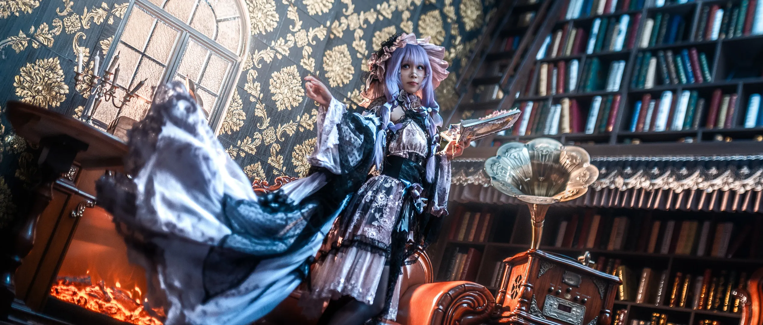 【帕秋莉cos】东方Project的静谧晚读时光 - 第 5 张