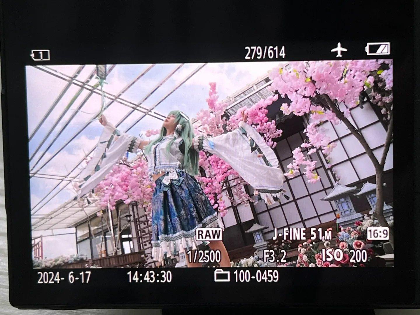 【东风谷早苗cos】东方Project巫女组双开，下午棚拍蜕变记录 - 第 5 张