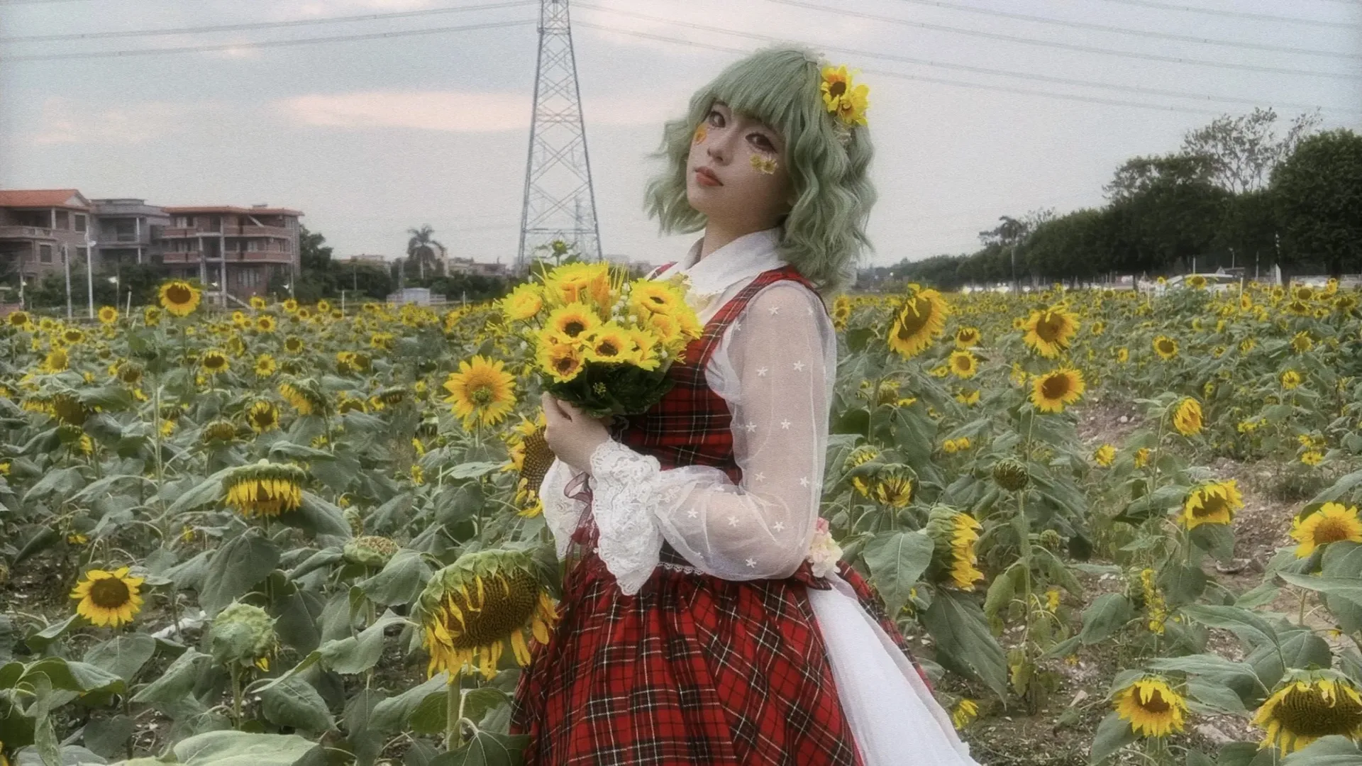 【风见幽香cos】向日葵花田里的灿烂盛开 - 第 2 张