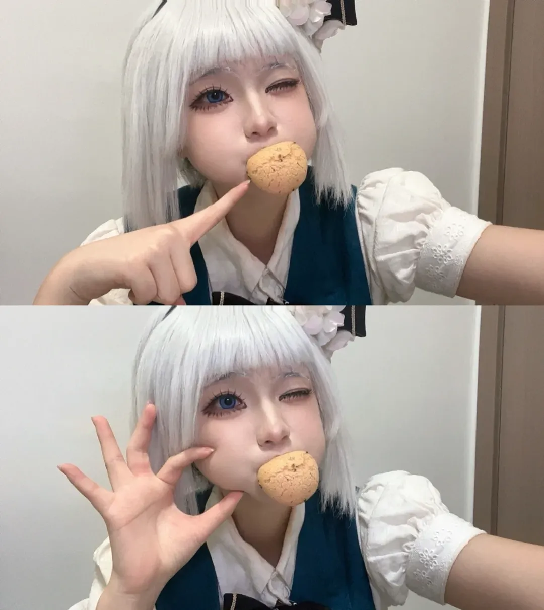 【魂魄妖梦cos】东方project里的麻薯吃麻薯时刻 - 第 1 张