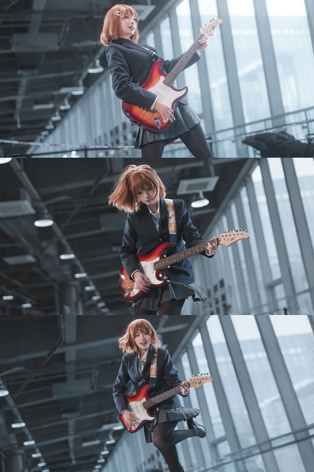 【平沢唯コスプレ】『けいおん！』放送開始から16年、ギターを手に取ればあの頃の夢を追う少女のまま - 1 枚目