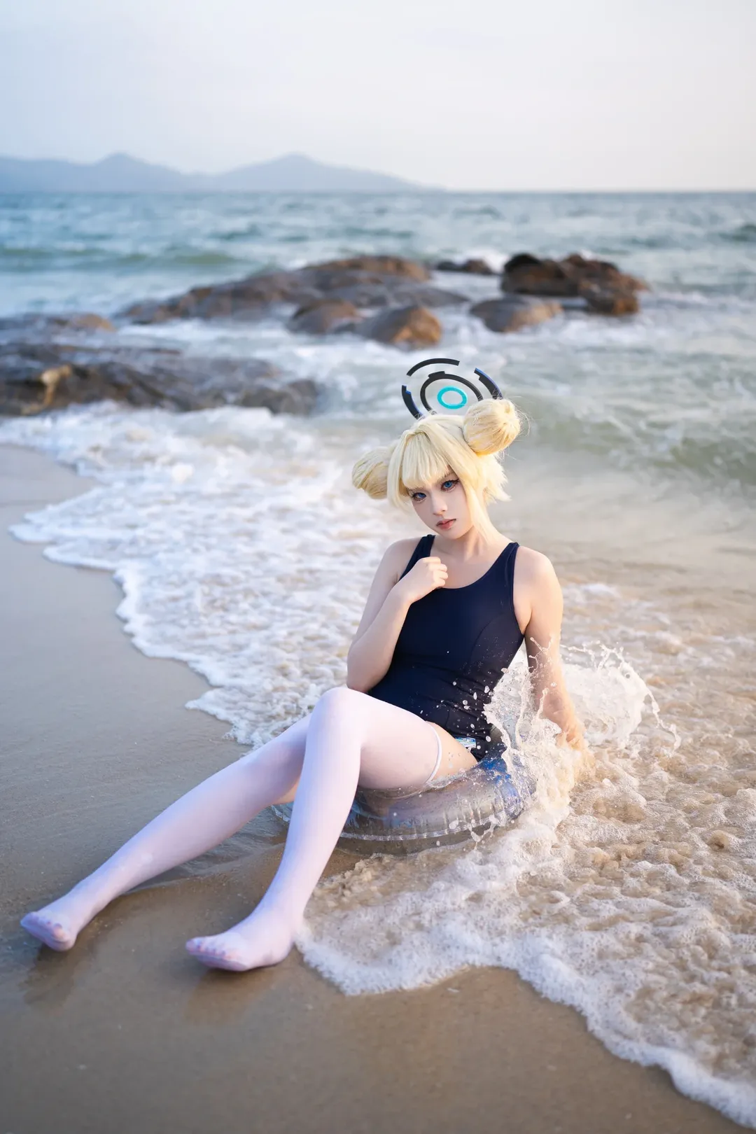 【飞鸟马时cos】蔚蓝档案 夏日海边的清凉回忆