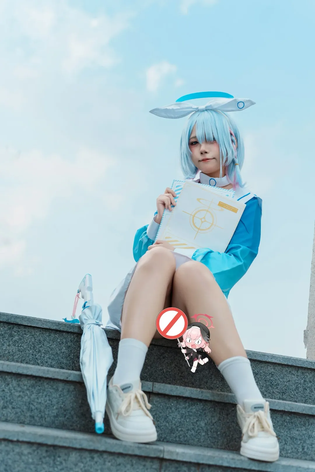 【阿罗娜cos】老师想要阿罗娜手里的彩吗？ - 第 1 张