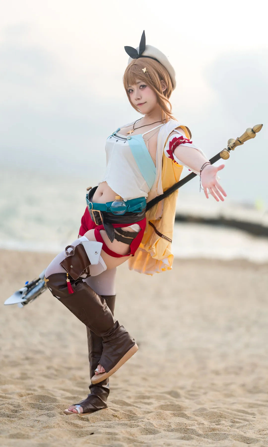 【莱莎cos】海风与沙滩，莱莎的炼金工房肉腿拍摄心得 - 第 2 张