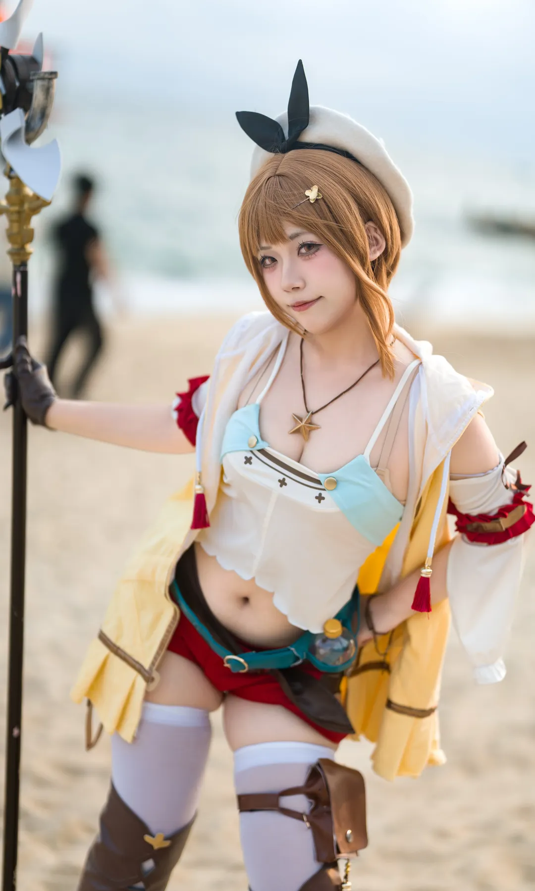 【莱莎cos】海风与沙滩，莱莎的炼金工房肉腿拍摄心得 - 第 3 张