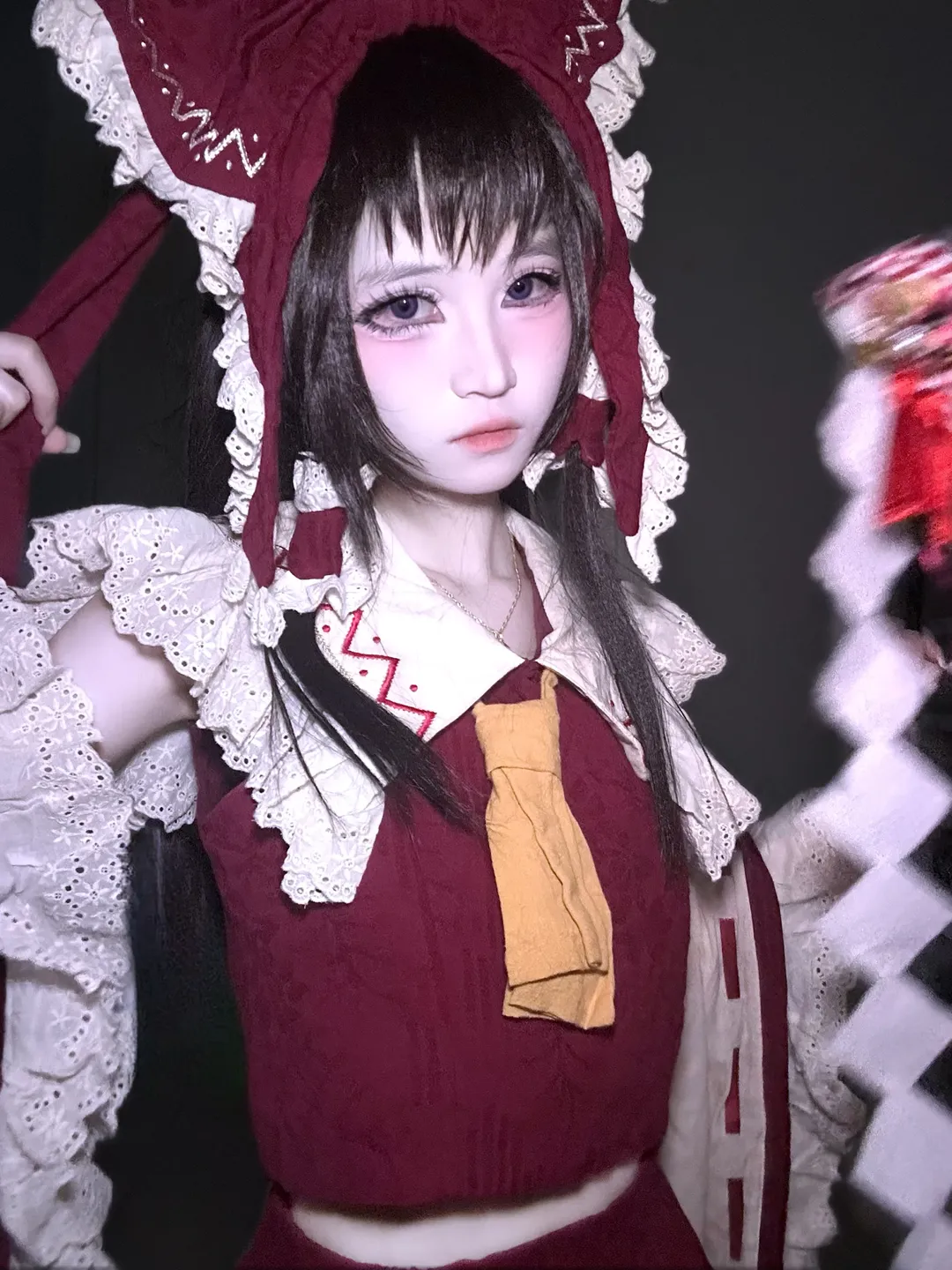 【博麗霊夢コスプレ】『東方Project』紅白の巫女服スタイル撮影ディテール紹介 - 2 枚目