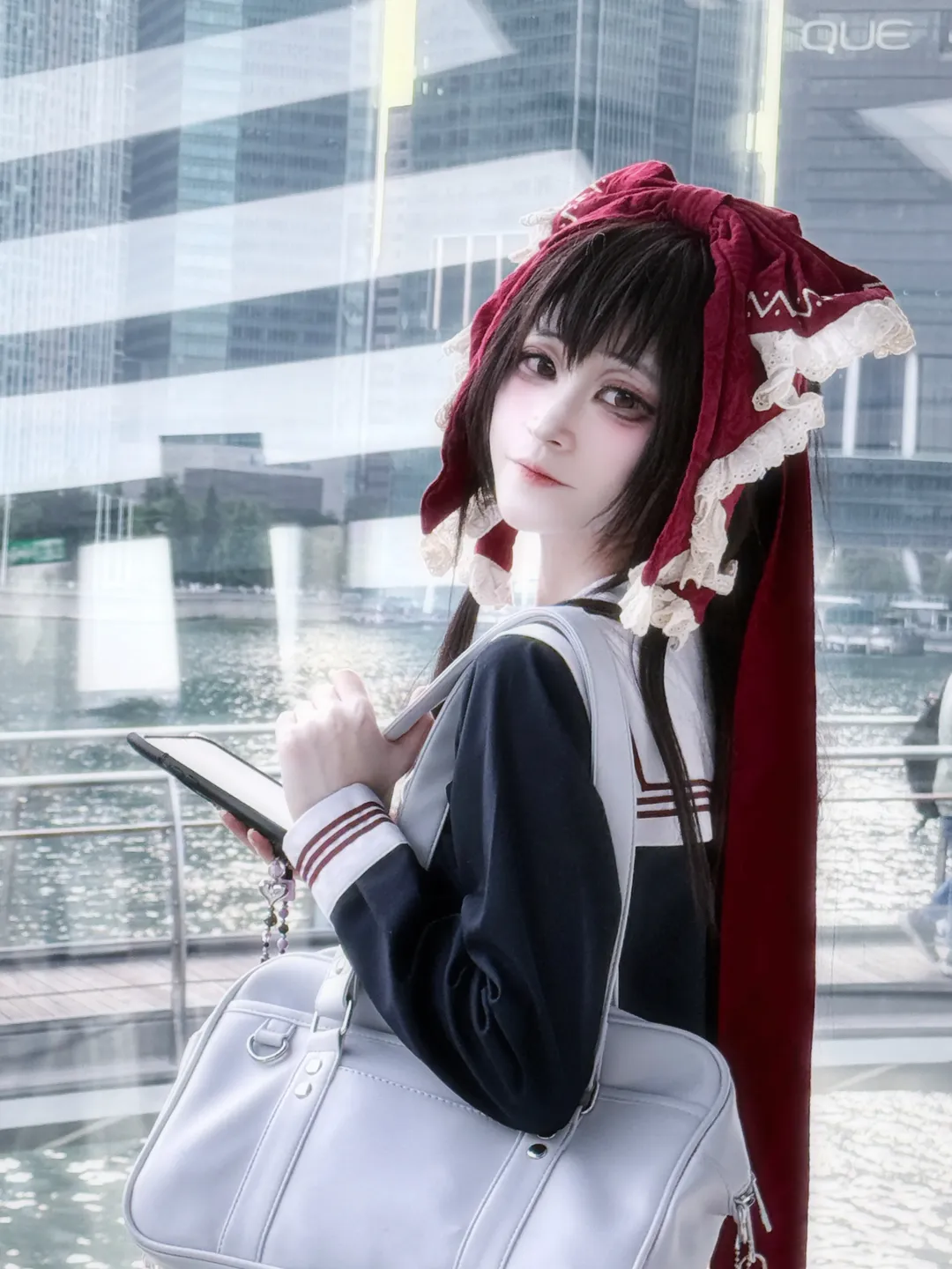 【博丽灵梦cos】平行世界的JK灵梦，Lost Word里的日常分享
