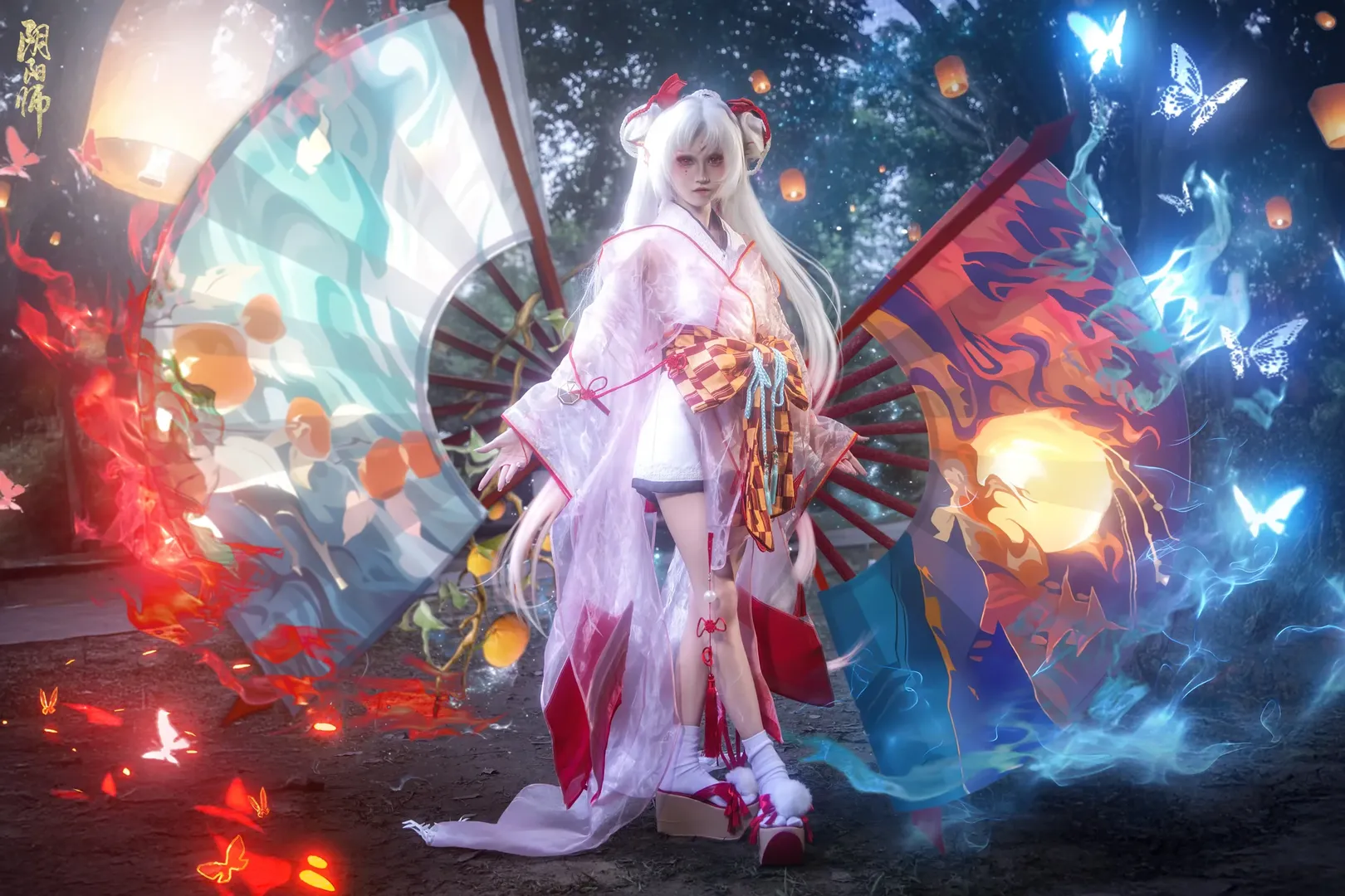 【不知火cos】阴阳师不知火，华灯初上的静谧与神秘 - 第 3 张