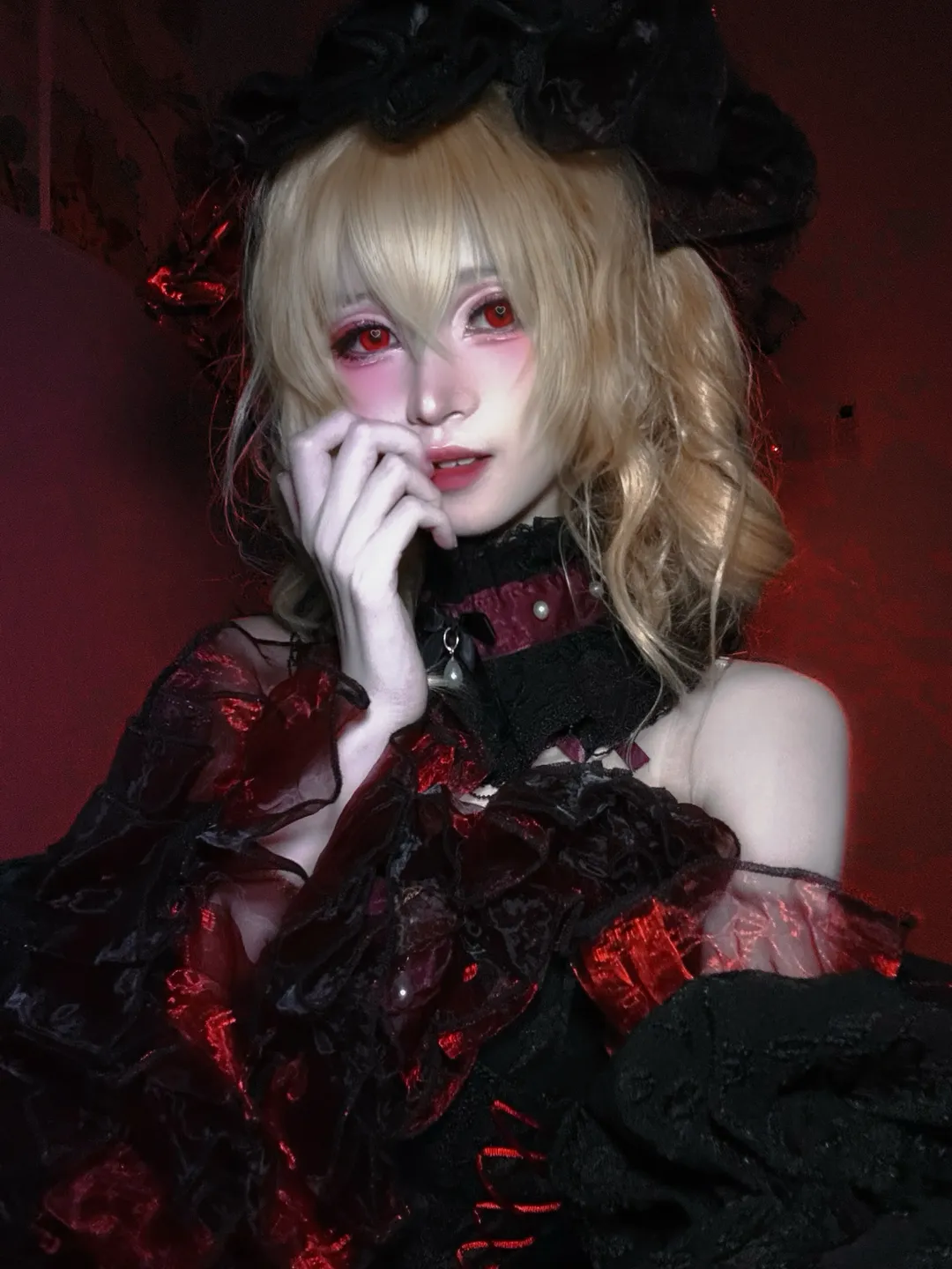 【芙兰朵露cos】東方project的特供套餐与暗黑哥特的反差日常 - 第 1 张