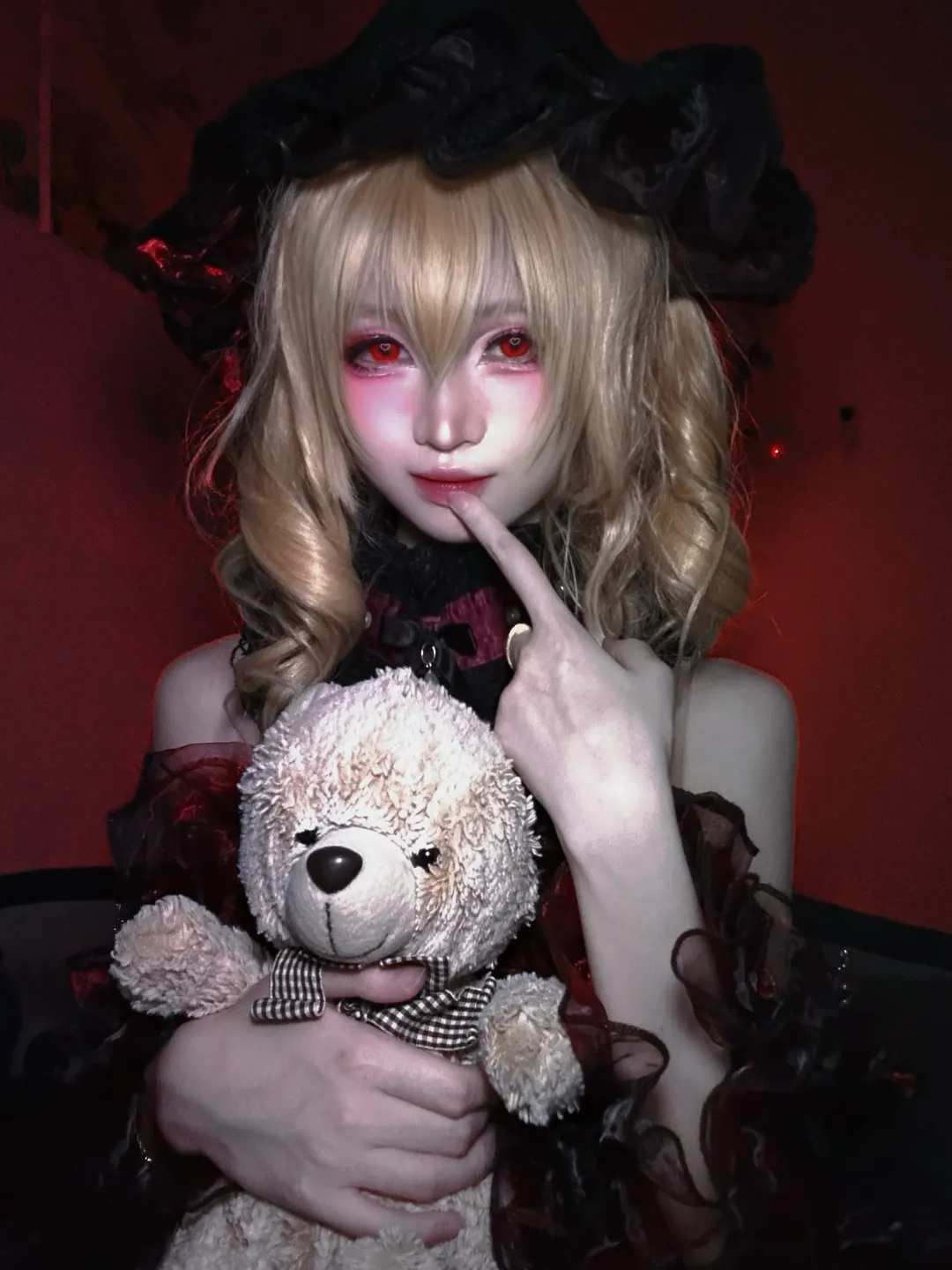 【芙兰朵露cos】東方project的特供套餐与暗黑哥特的反差日常 - 第 2 张