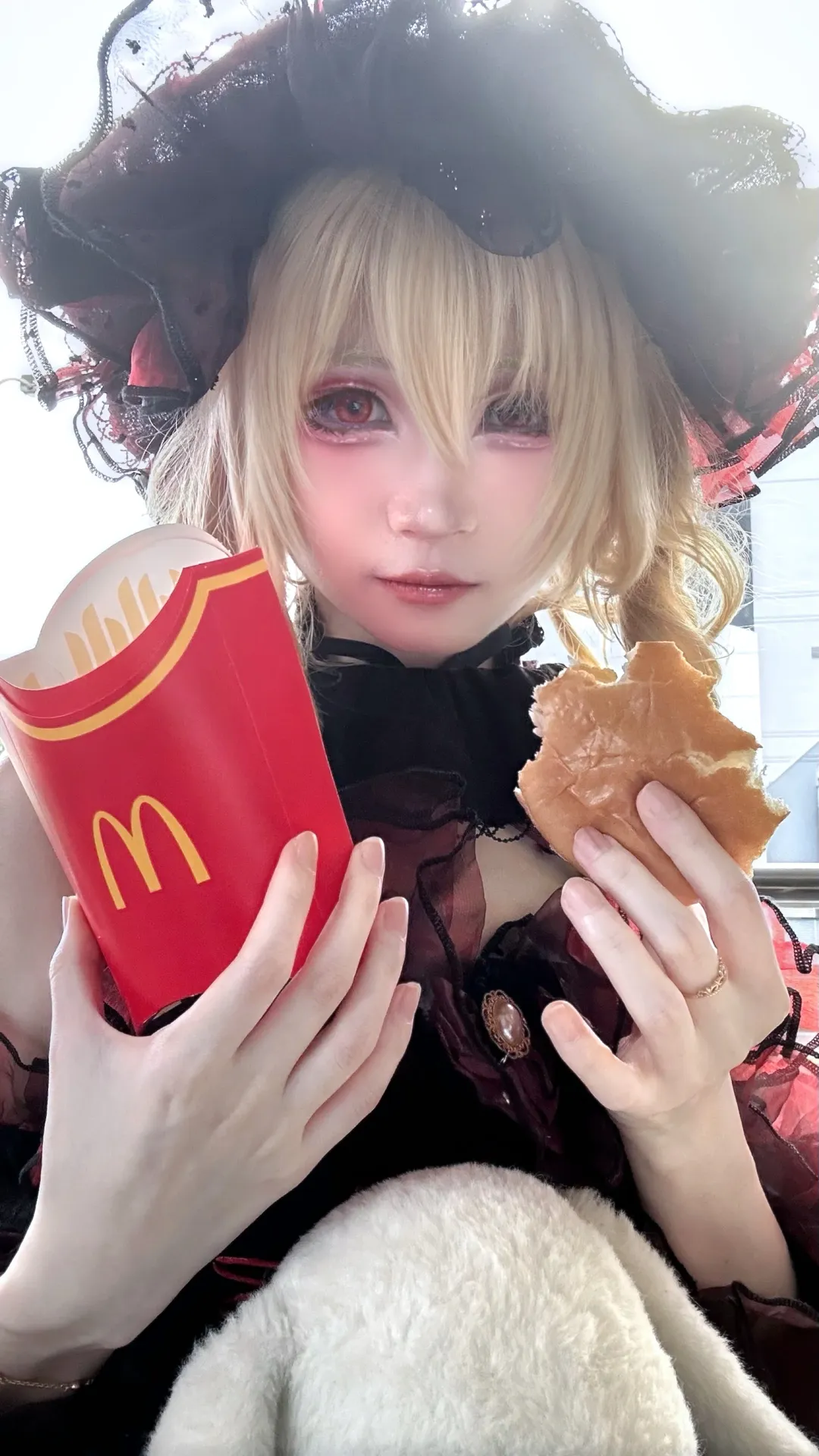 【芙兰朵露cos】東方project的特供套餐与暗黑哥特的反差日常 - 第 4 张