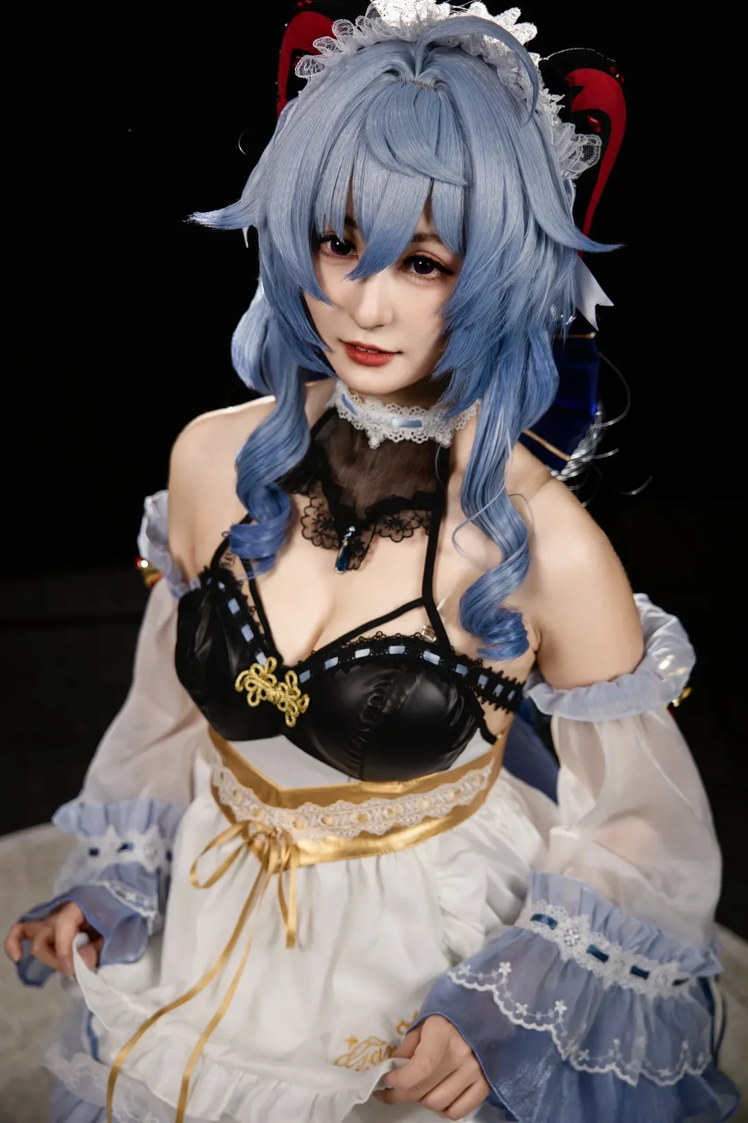 【甘雨cos】原神Ijoy漫展场照，冰系主C的甜美时刻 - 第 1 张