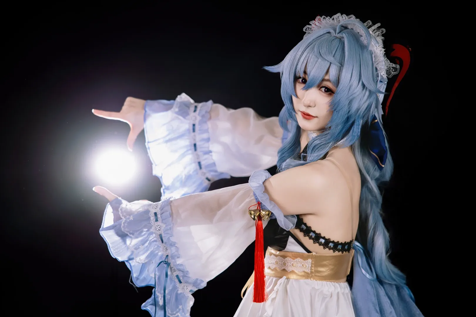 【甘雨cos】原神Ijoy漫展场照，冰系主C的甜美时刻 - 第 2 张