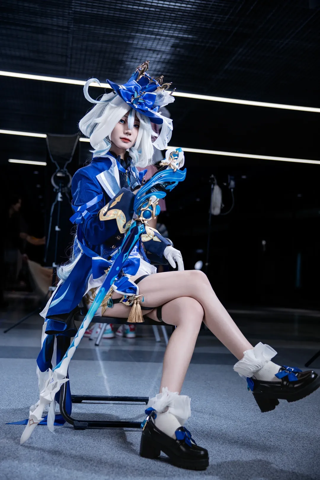 【芙宁娜cos】以水神之姿统御枫丹，漫展场照分享