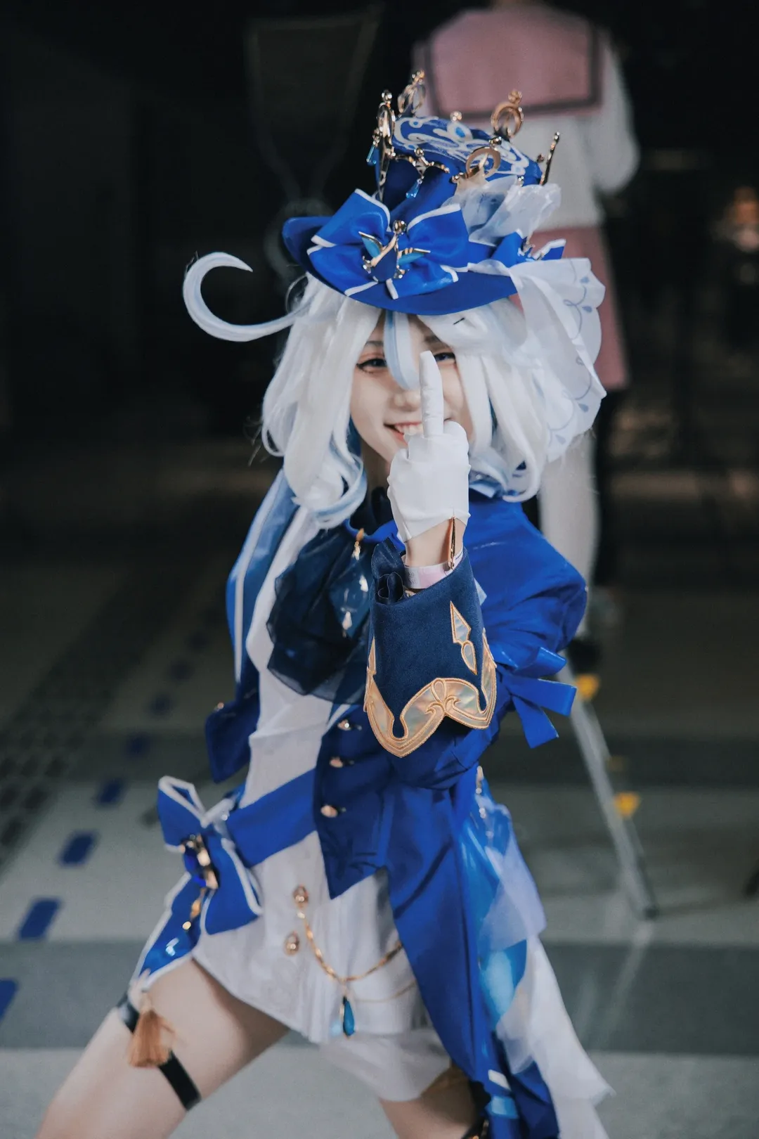 【フリーナ コスプレ】水神の姿でフォンテーヌを統御する、イベント写真共有 - 4 枚目